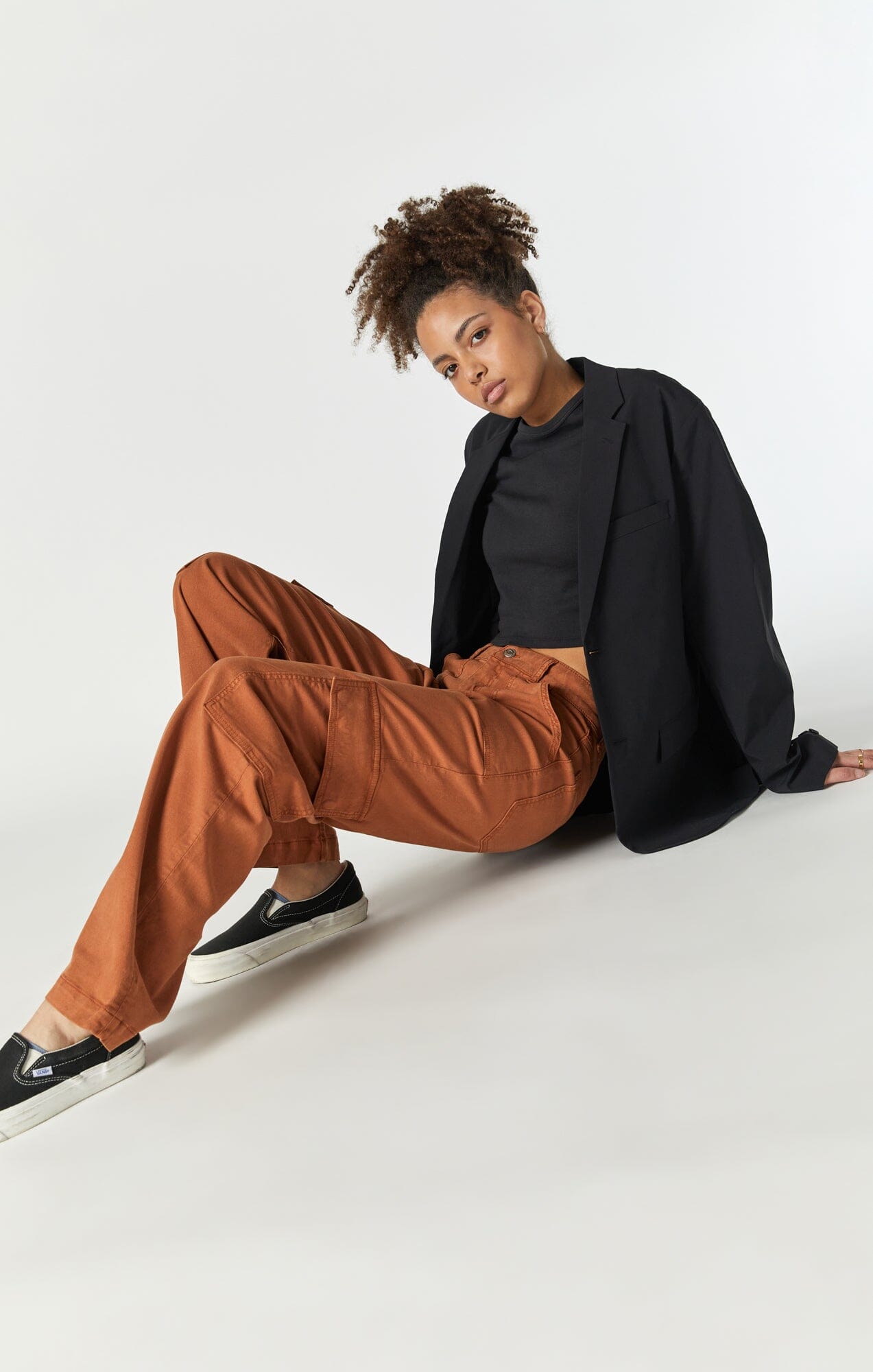 Alva Straight Cargo Pant (High-Rise) - Evelyn Lane Clothing Co.