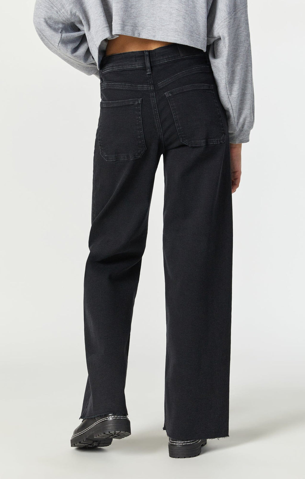 PALOMA MARINE WIDE LEG IN DEEP SMOKE FLEX BLUE - Mavi Jeans