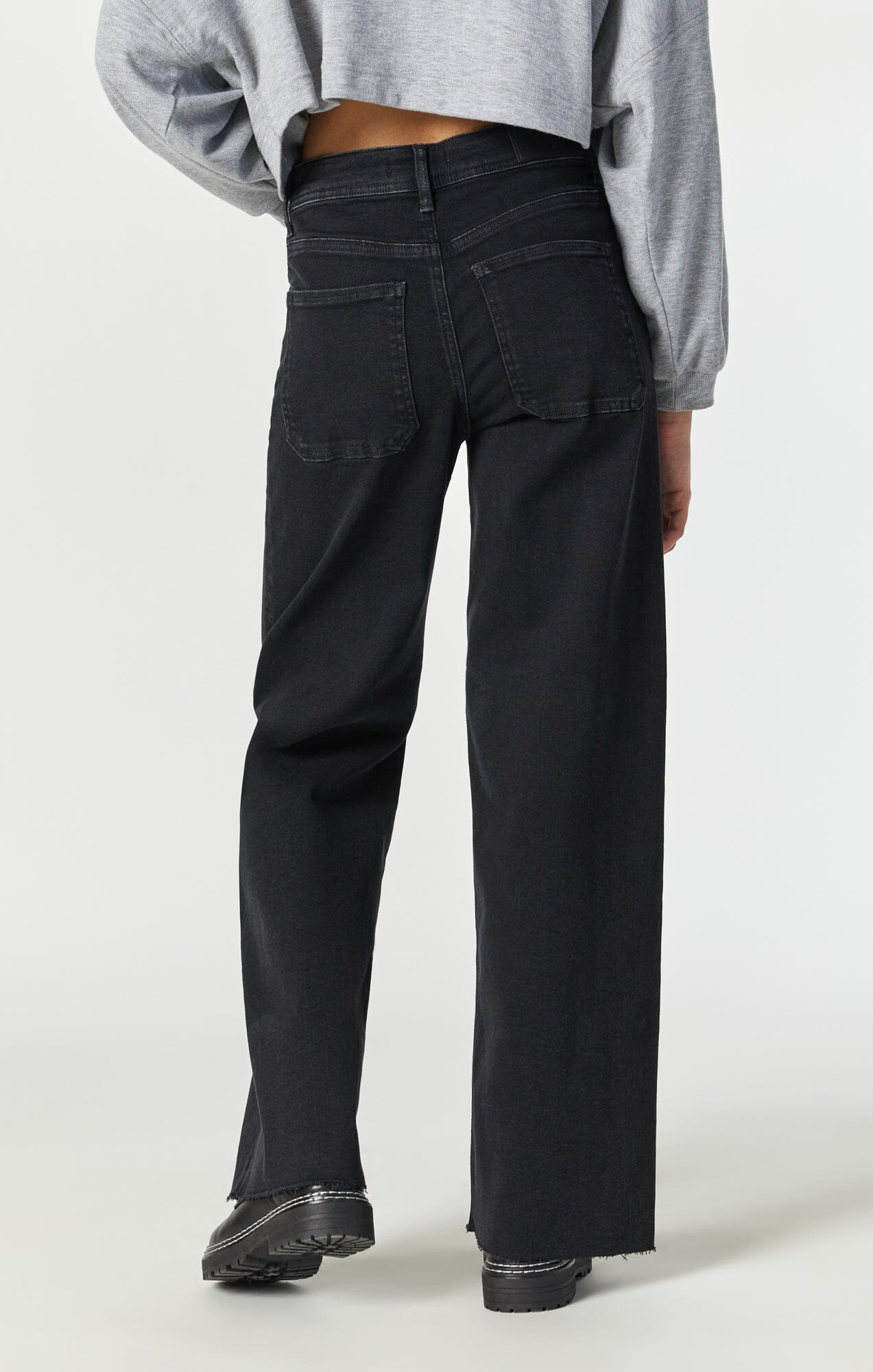 PALOMA MARINE WIDE LEG IN DEEP SMOKE FLEX BLUE - Mavi Jeans