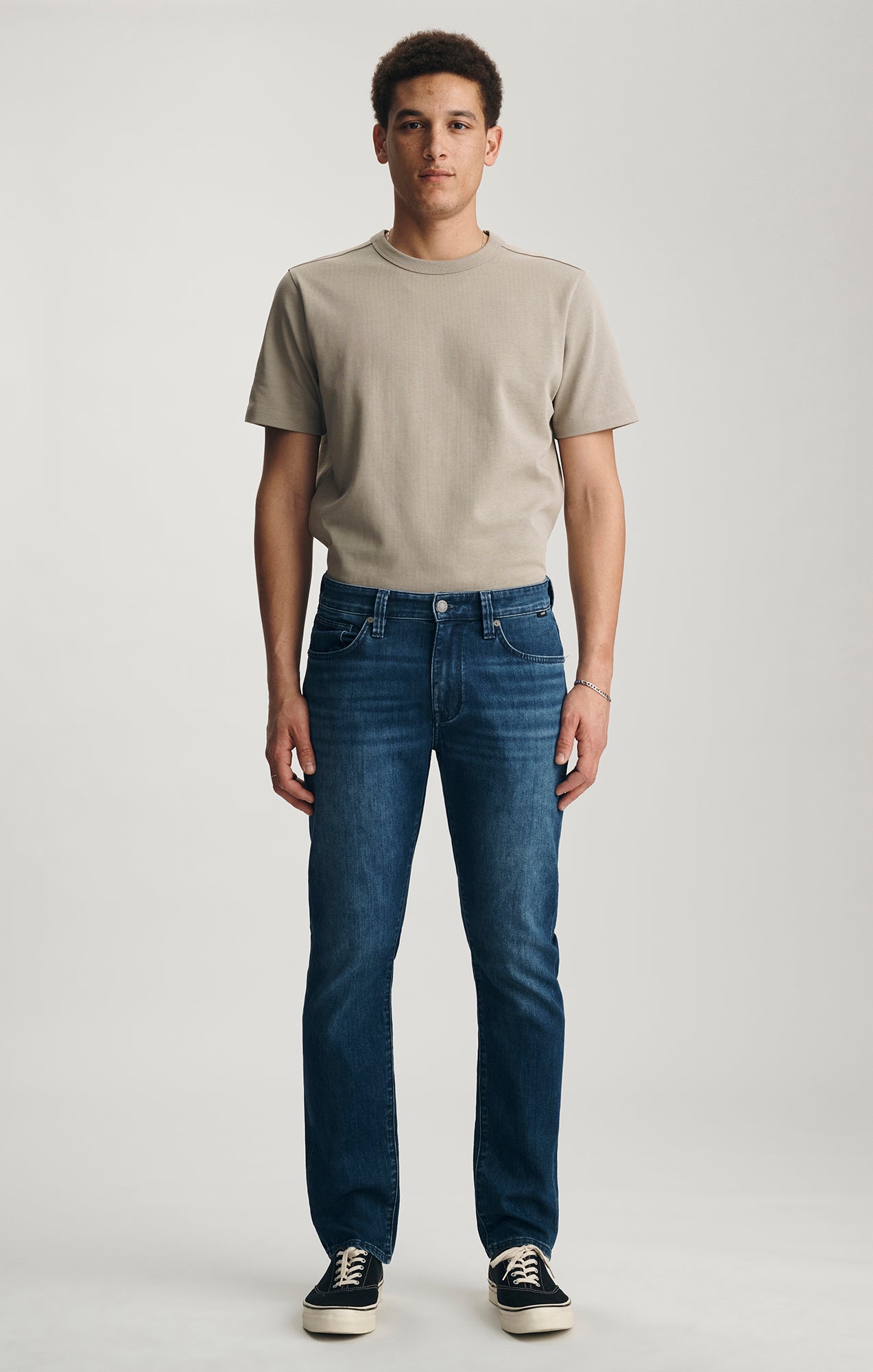 MARCUS SLIM STRAIGHT LEG IN DARK AIR-LITE