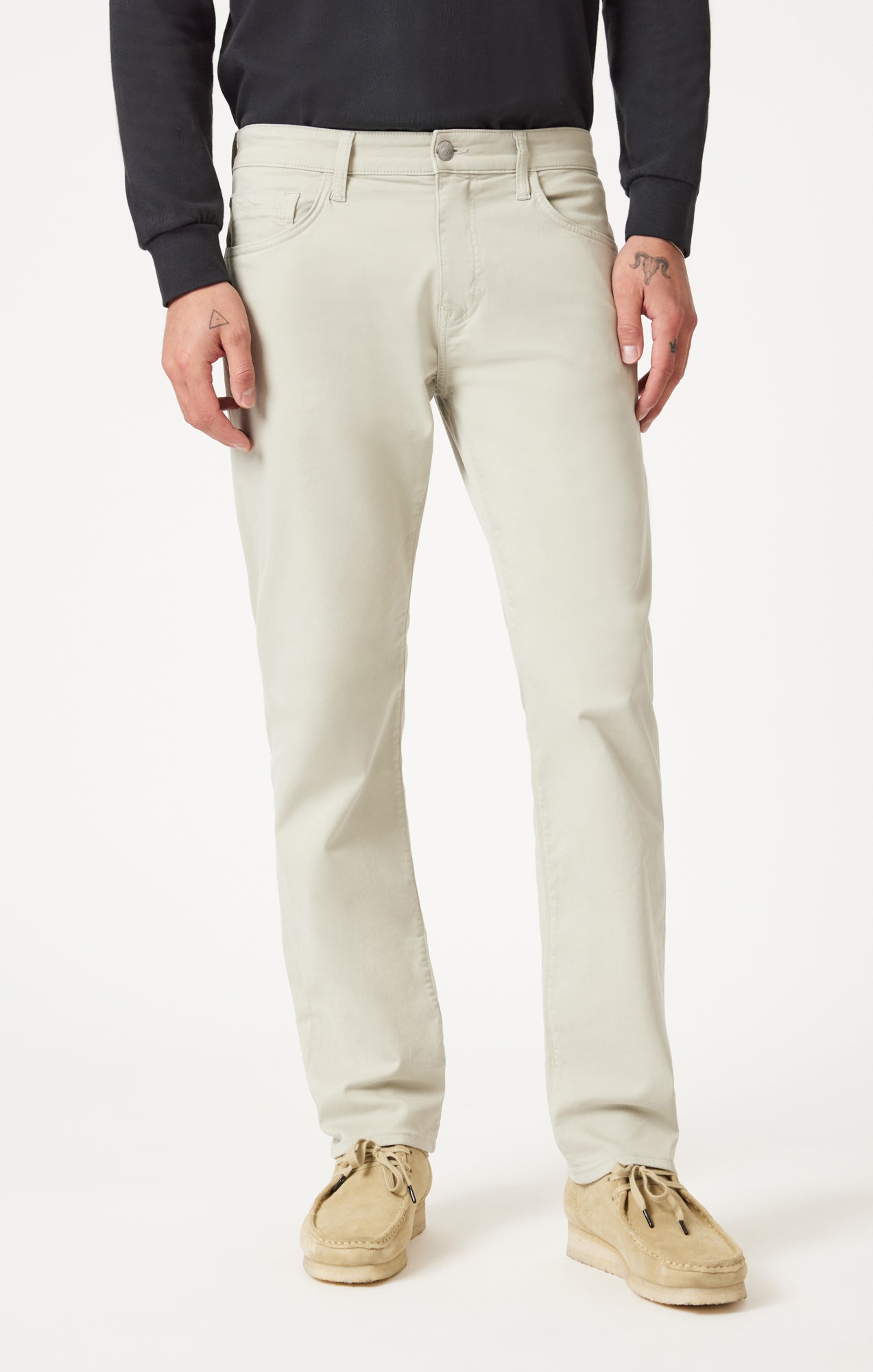 ZACH STRAIGHT LEG IN MINT TWILL - Mavi Jeans