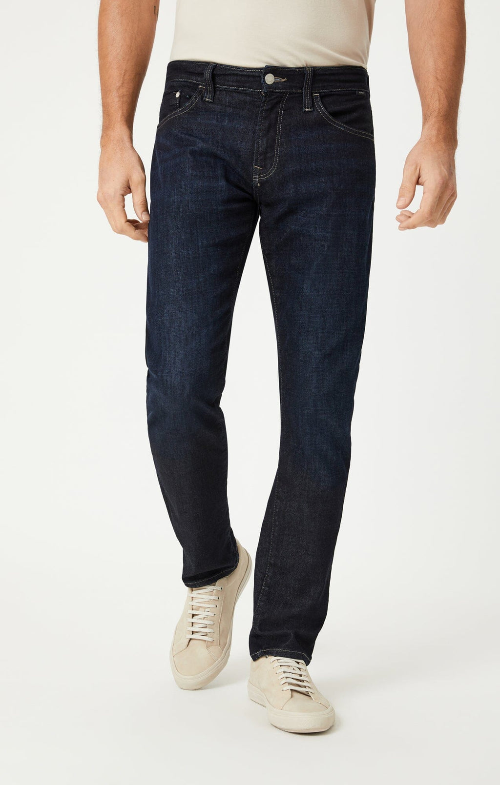 MATT RELAXED STRAIGHT LEG IN RINSE BRUSHED FEATHER BLUE - Mavi Jeans