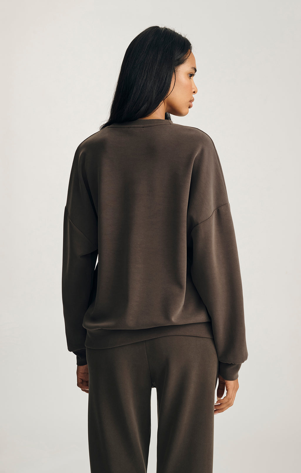 LUXE TOUCH TENCEL™ SWEATSHIRT IN DELICIOSO - Mavi Jeans
