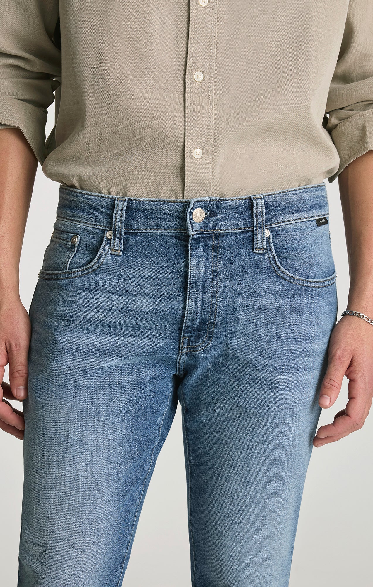 MARCUS SLIM STRAIGHT LEG IN LIGHT USED BRUSHED CLASSIC VINTAGE