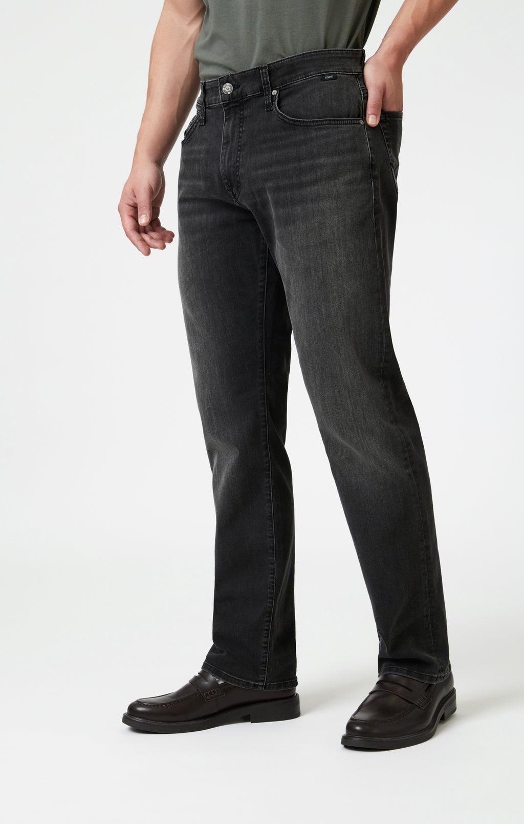 ZACH STRAIGHT LEG IN SMOKE AUSTIN - Mavi Jeans