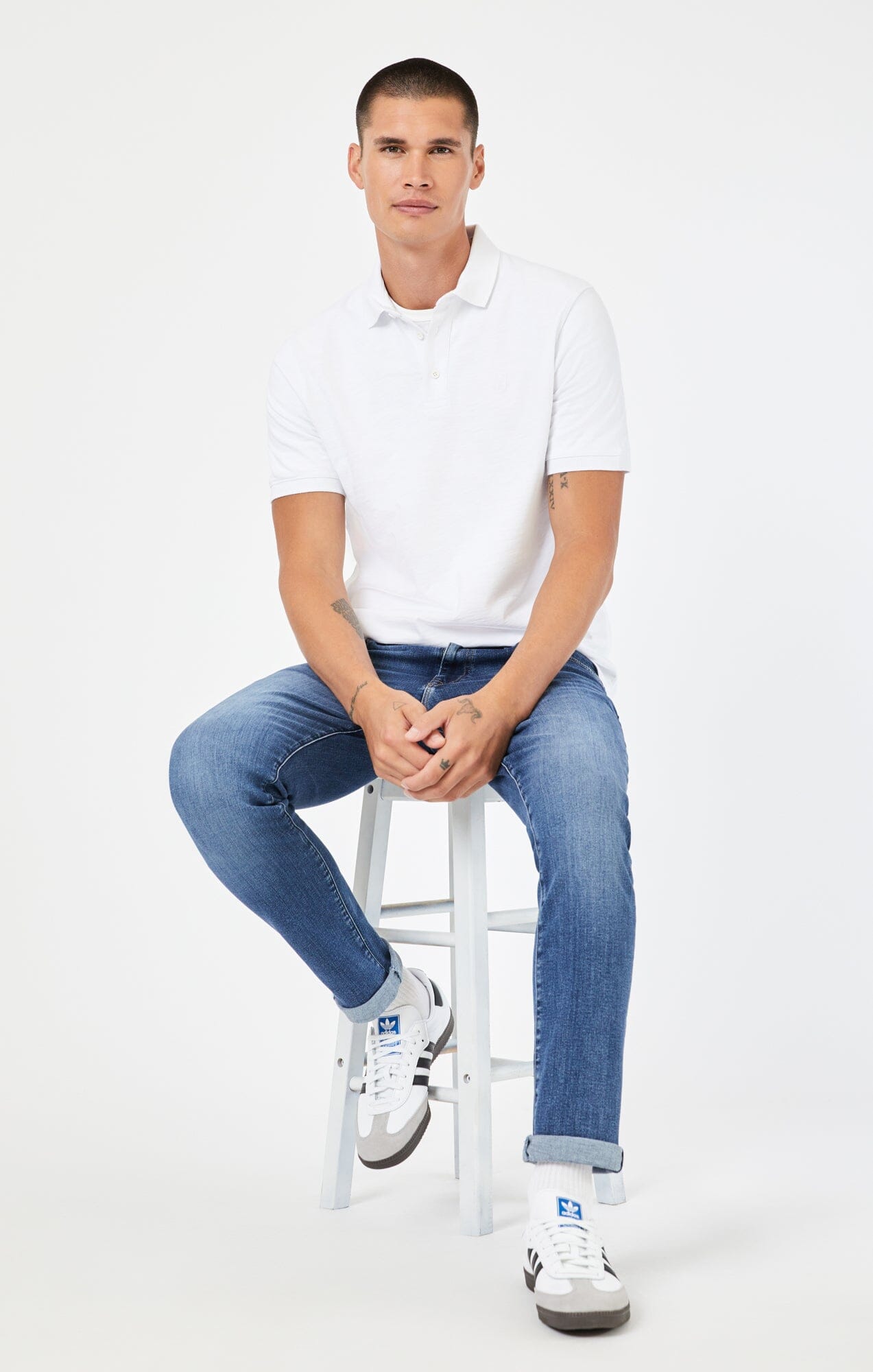 JAKE SLIM LEG IN MID ORGANIC VINTAGE - Mavi Jeans