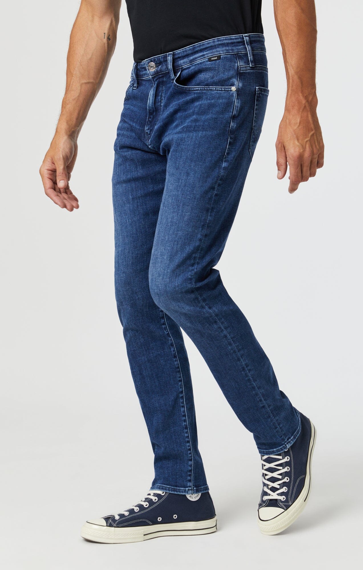 JAKE SLIM LEG IN EVENING SKY FEATHER BLUE - Mavi Jeans