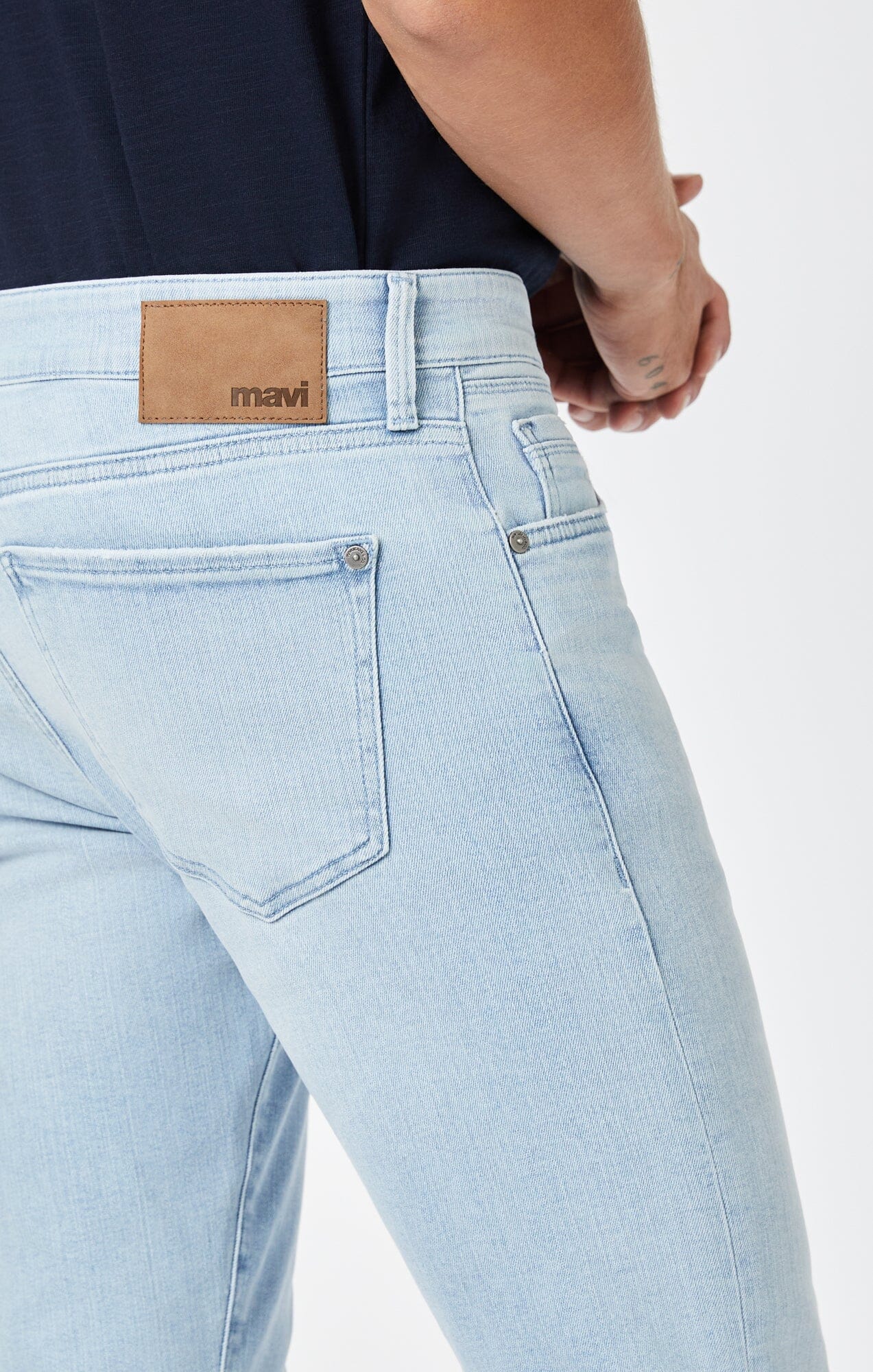 JAKE SLIM LEG IN BLEACHED TONAL ORGANIC VINTAGE - Mavi Jeans