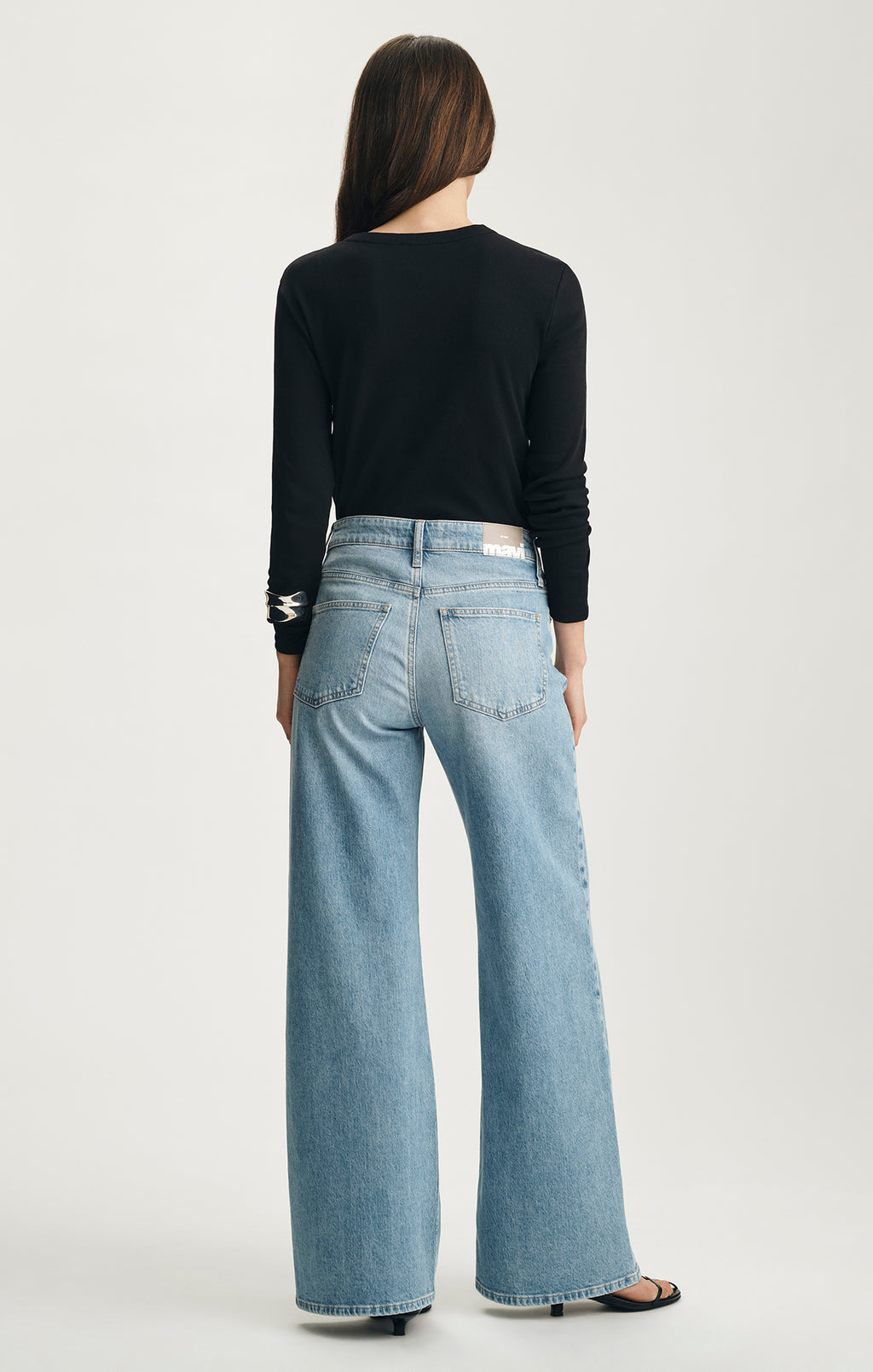 FLORIDA WIDE LEG IN BLEACHED CLASSIC BLUE - Mavi Jeans