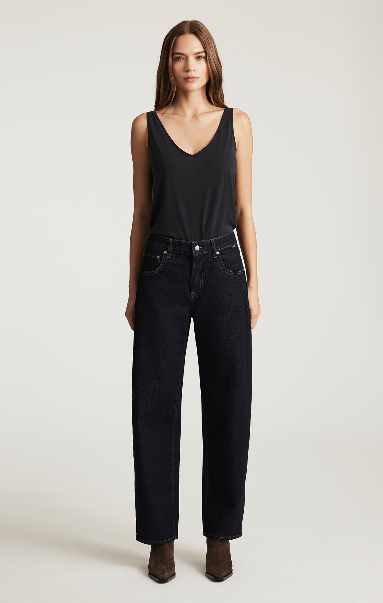 NICA BARREL IN RINSE CLASSIC BLUE - Mavi Jeans