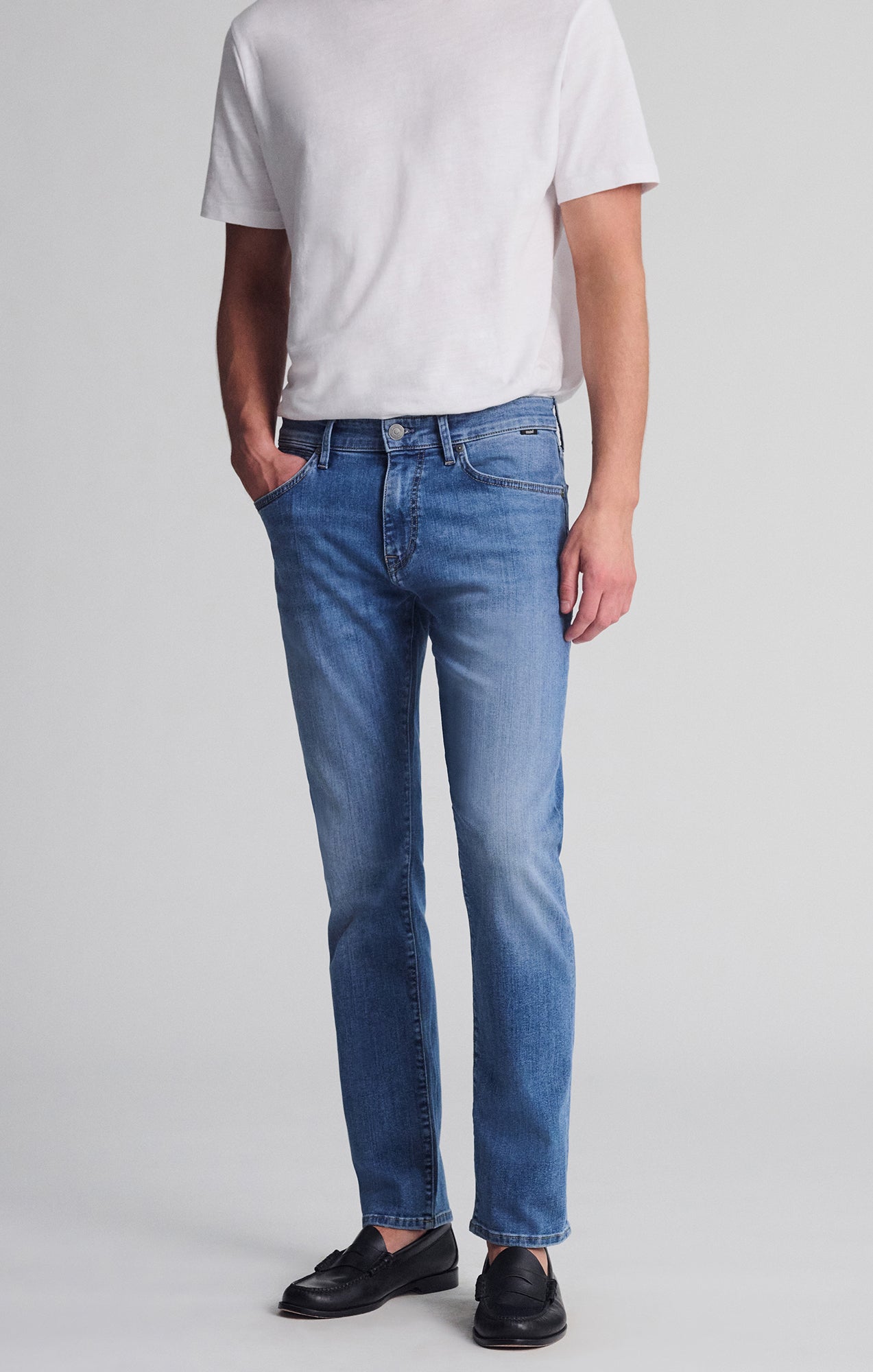 JAKE SLIM LEG IN MID SHADED WILLIAMSBURG - Mavi Jeans
