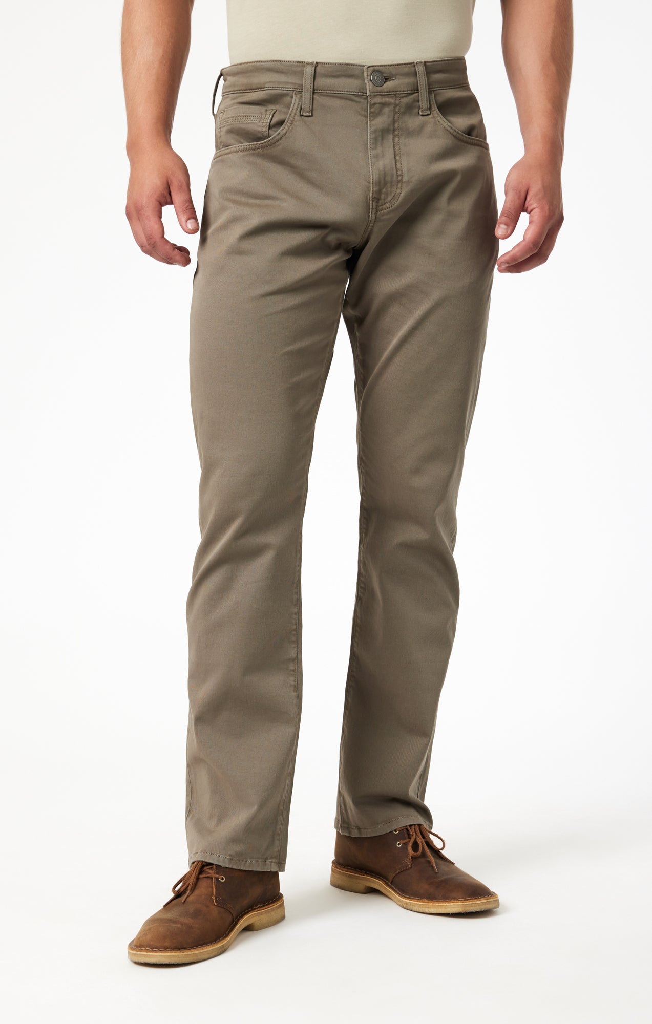 MATT RELAXED STRAIGHT LEG IN OLIVE CASUAL TWILL - Mavi Jeans