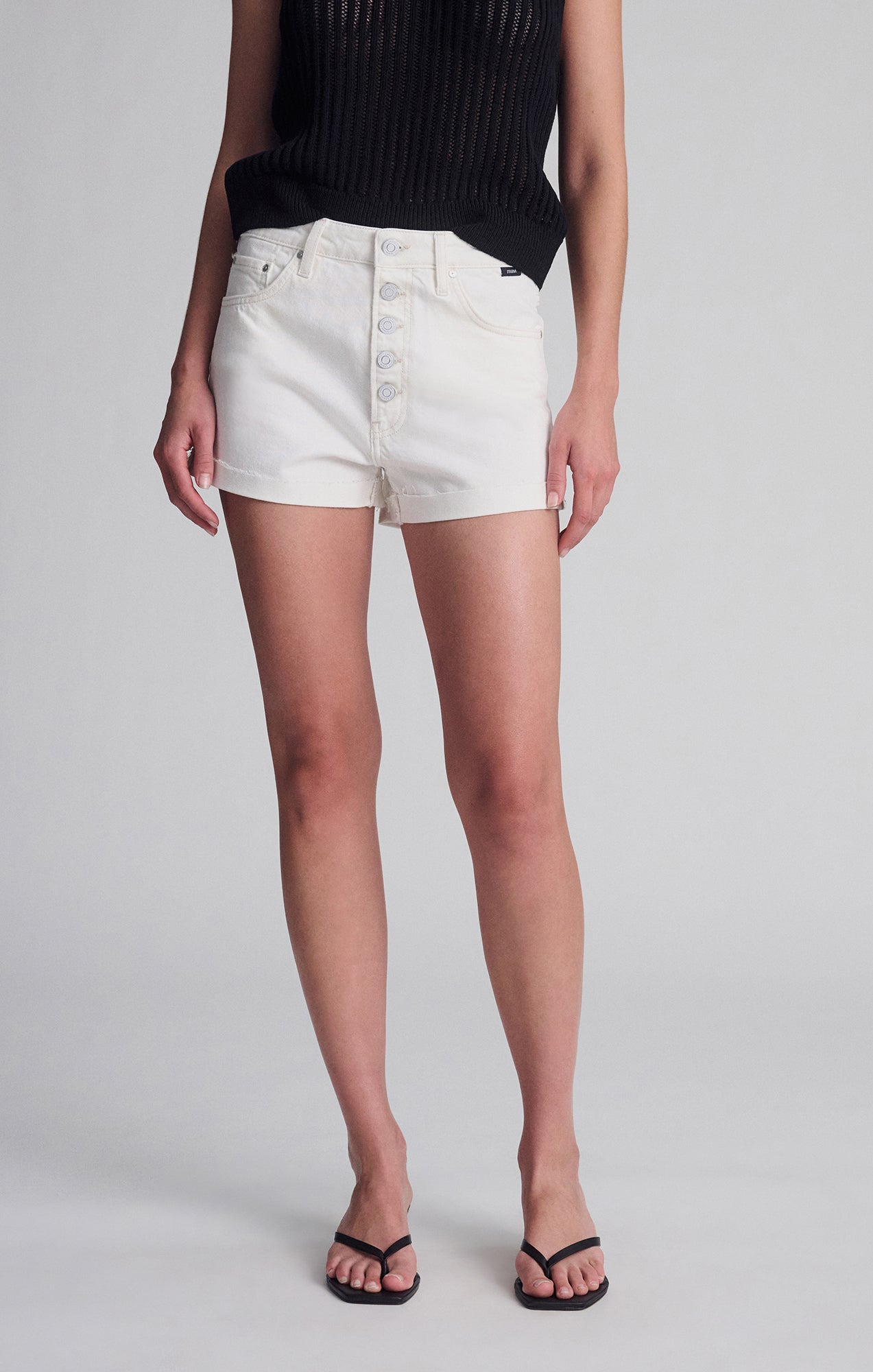 FIORA RELAXED SHORTS IN OFF WHITE 90'S - Mavi Jeans