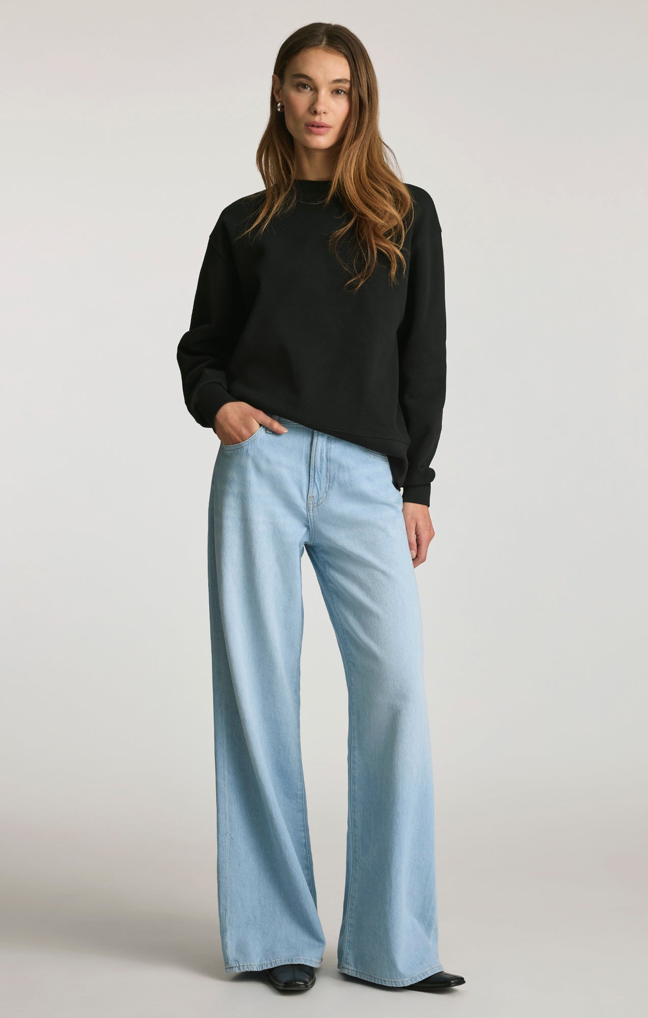 Mavi Women's Joy Wide Leg In Light Linen Denim – Mavi Jeans
