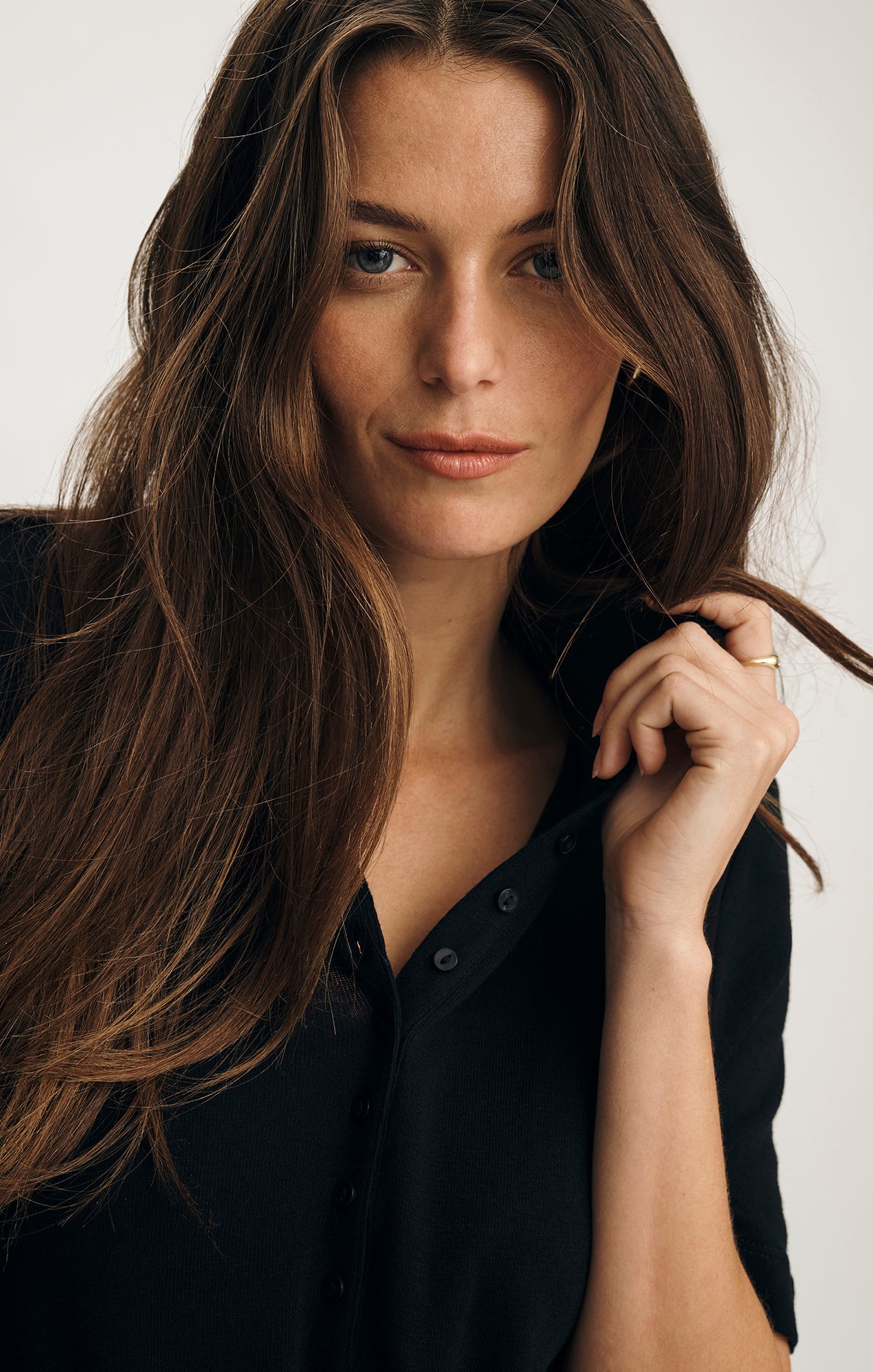 EDITION POLO T-SHIRT IN BLACK