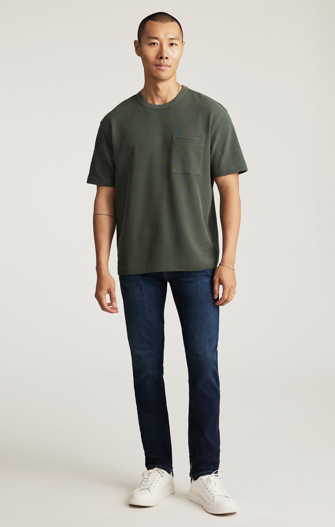 EDITION POCKET T-SHIRT IN URBAN CHIC - Mavi Jeans