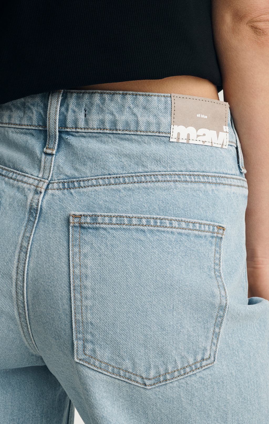 SIENA WIDE LEG IN LIGHT CLASSIC DENIM - Mavi Jeans