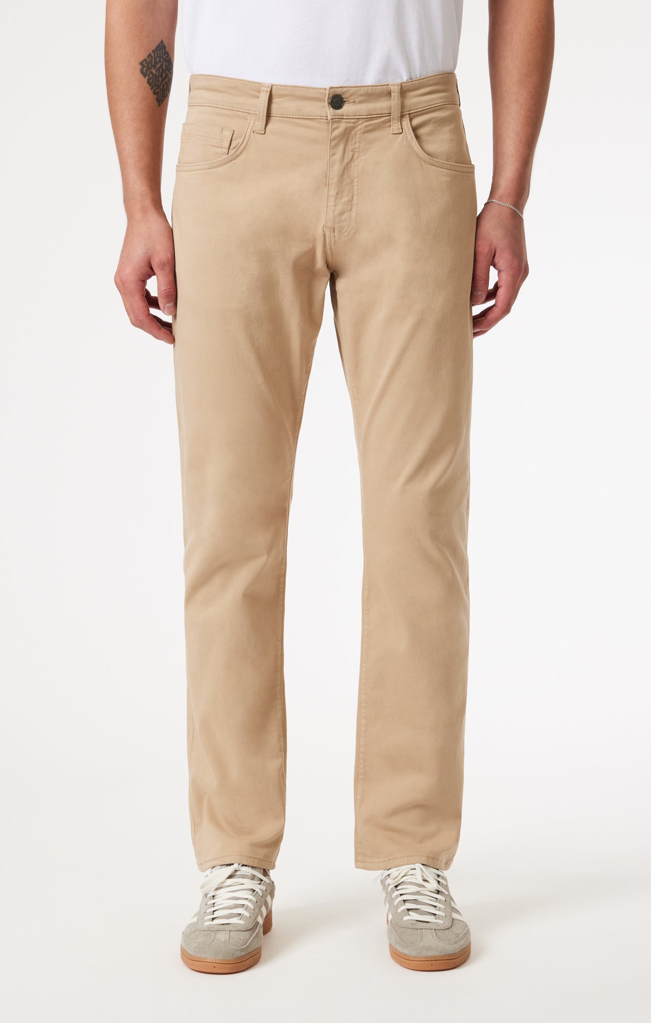 ZACH STRAIGHT LEG IN CASHEW TWILL - Mavi Jeans