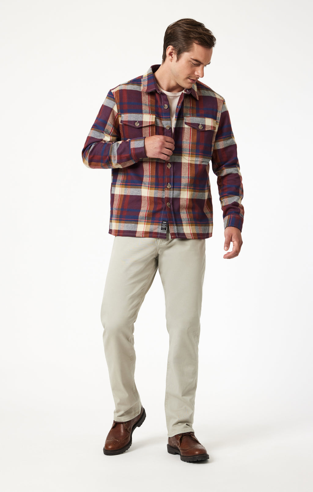 MATT RELAXED STRAIGHT LEG IN SILVER CASUAL TWILL - Mavi Jeans