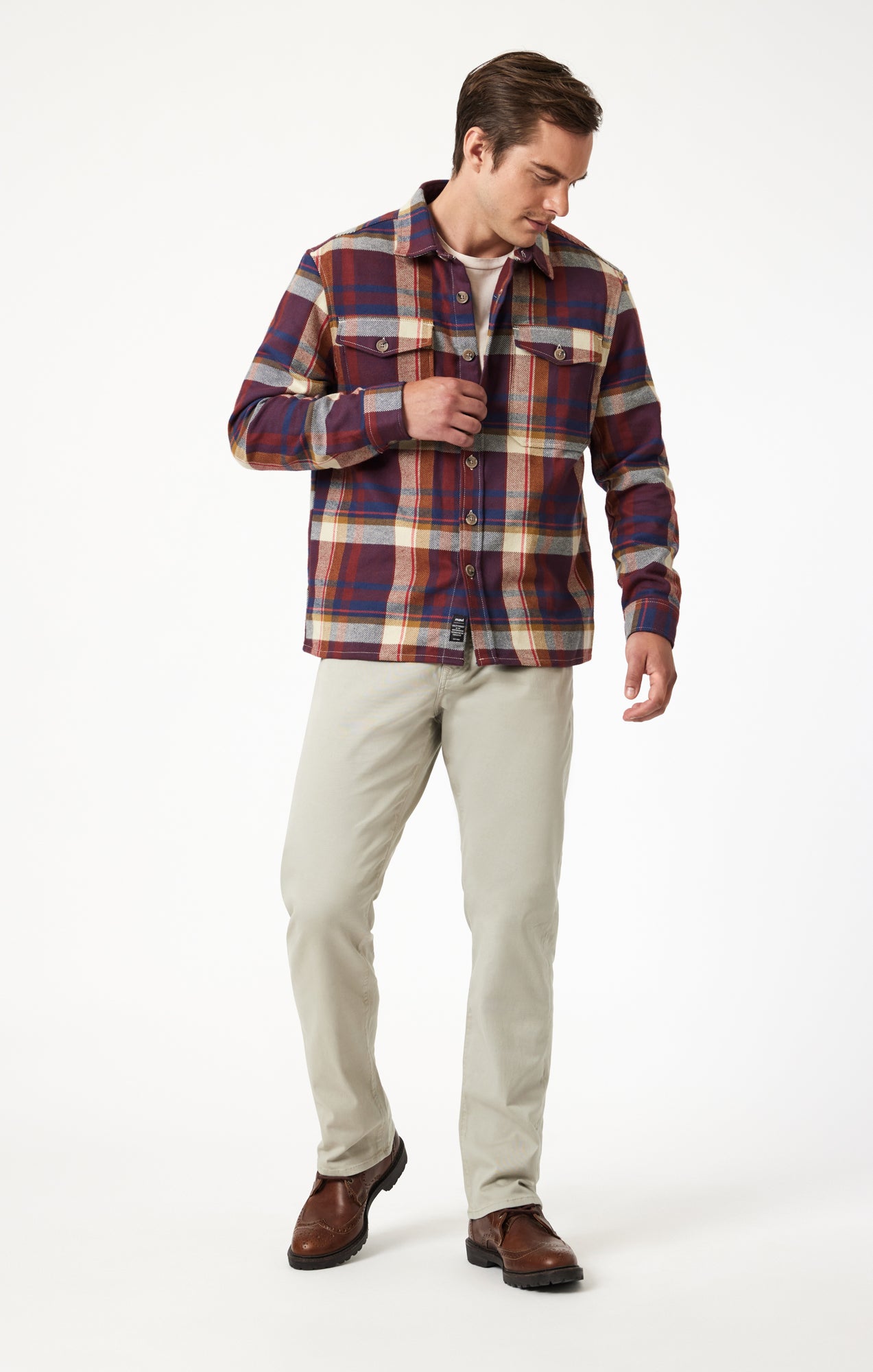MATT RELAXED STRAIGHT LEG IN SILVER CASUAL TWILL - Mavi Jeans