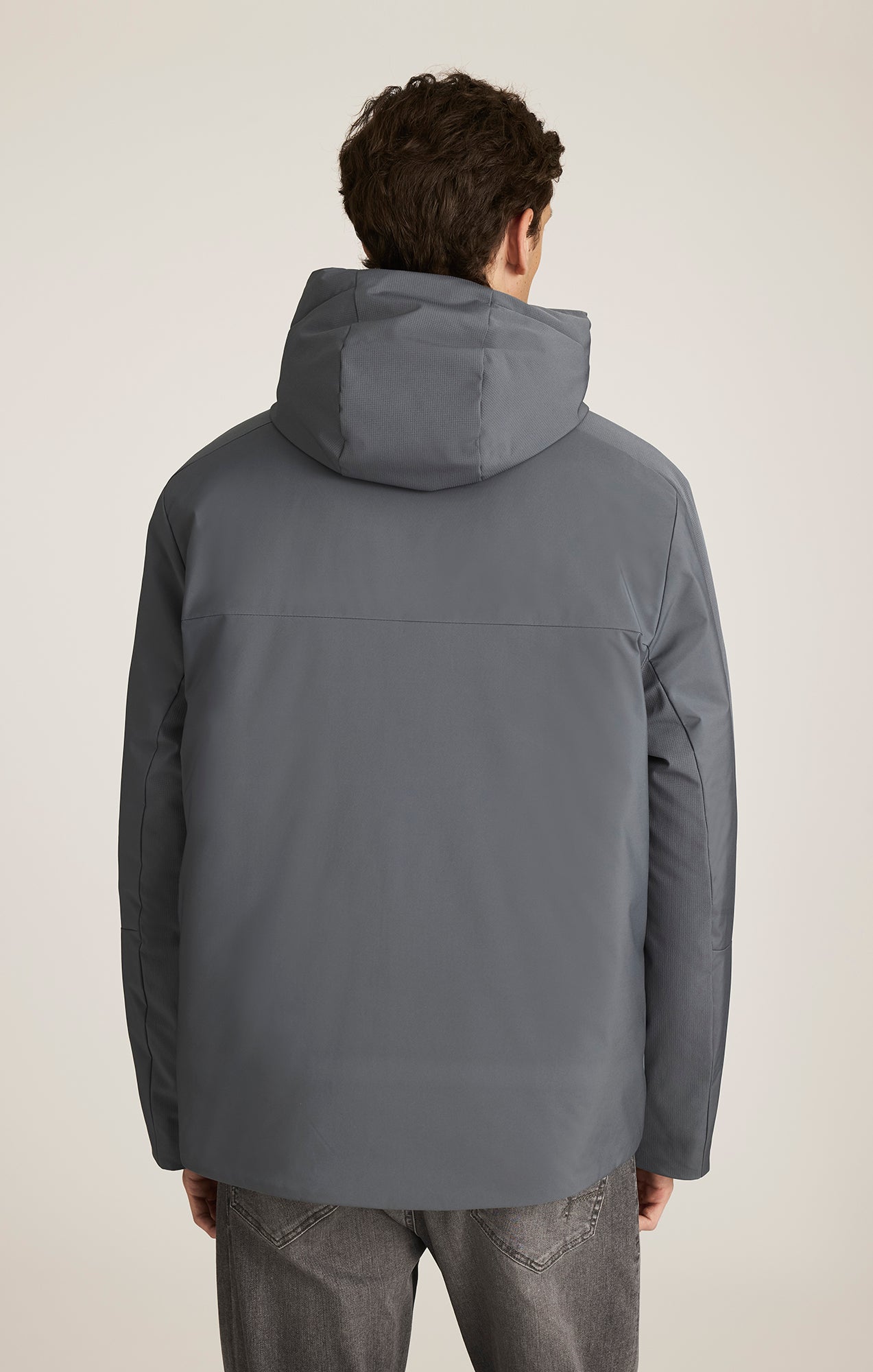 HOODED PARKA IN TURBULENCE - Mavi Jeans