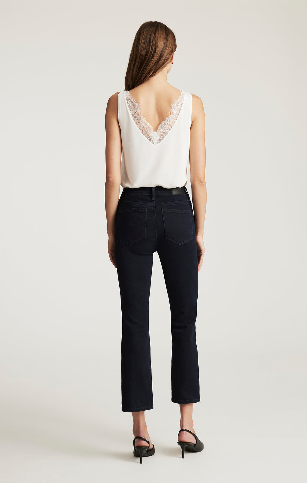 ANIKA CROPPED FLARE IN INK FLEX BLUE - Mavi Jeans