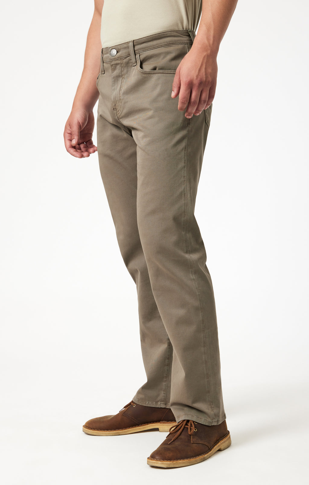 MATT RELAXED STRAIGHT LEG IN OLIVE CASUAL TWILL - Mavi Jeans