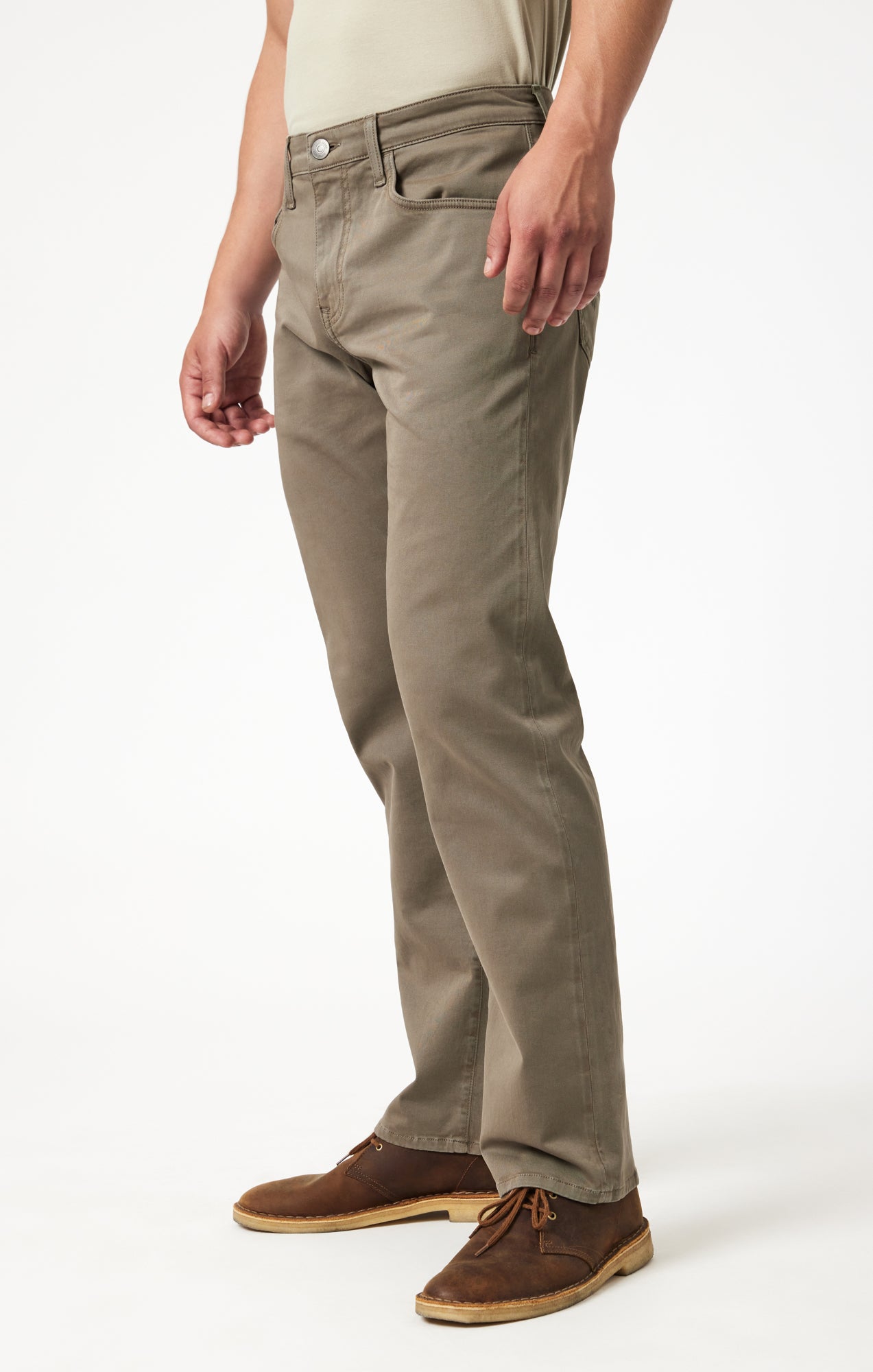 MATT RELAXED STRAIGHT LEG IN OLIVE CASUAL TWILL - Mavi Jeans