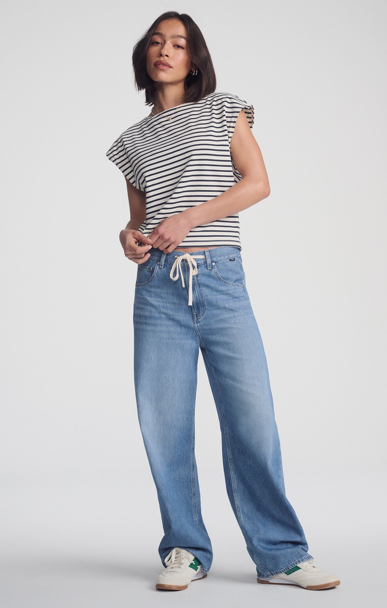 NELLA WIDE LEG IN LIGHT BLUE WELL BLUE - Mavi Jeans