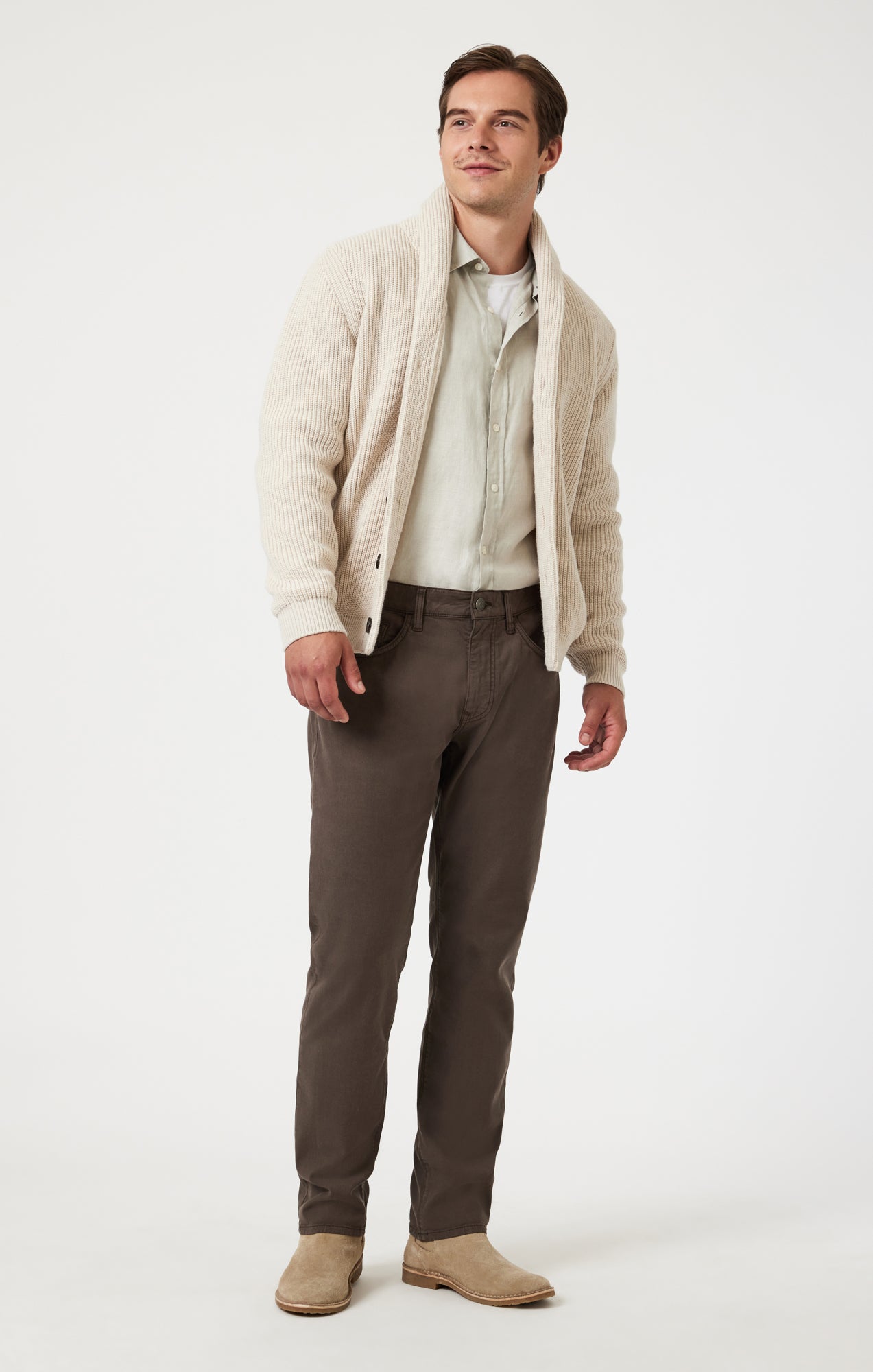 MARCUS SLIM STRAIGHT LEG IN OAK LUXE TWILL - Mavi Jeans
