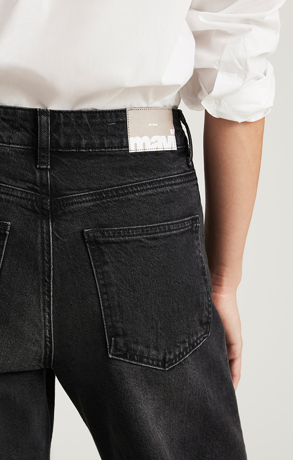 FLORIDA WIDE LEG IN DARK SMOKE CLASSIC BLUE - Mavi Jeans