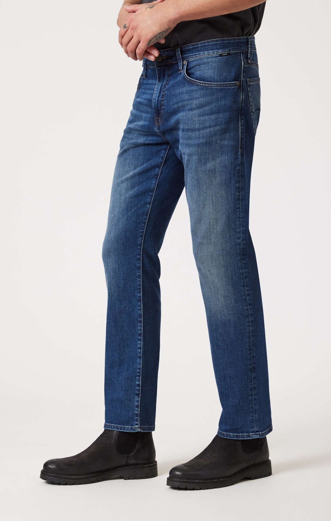 ZACH STRAIGHT LEG IN DARK USED WILLIAMSBURG - Mavi Jeans
