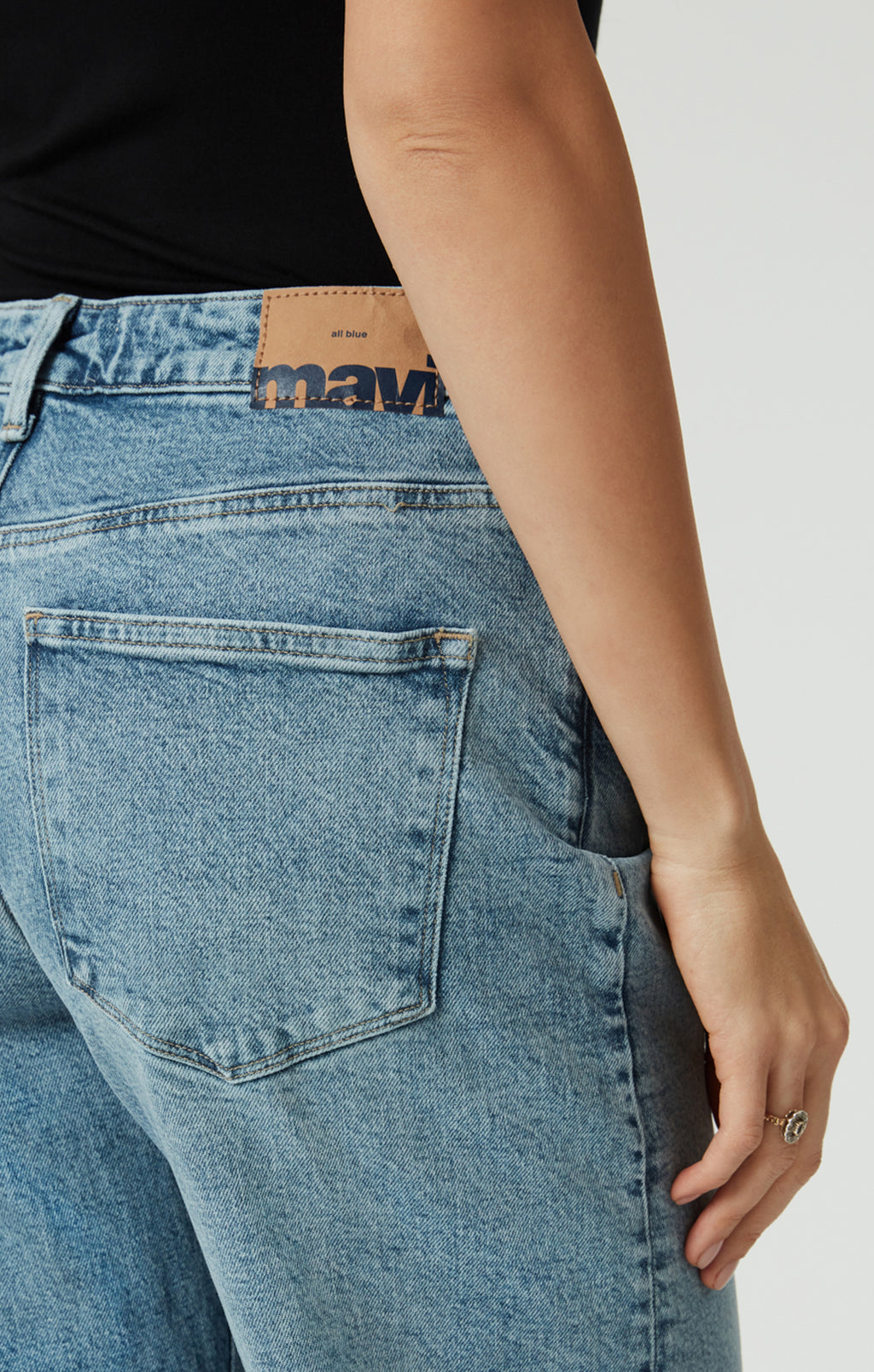 LINDA WIDE LEG IN LIGHT USED DENIM - Mavi Jeans