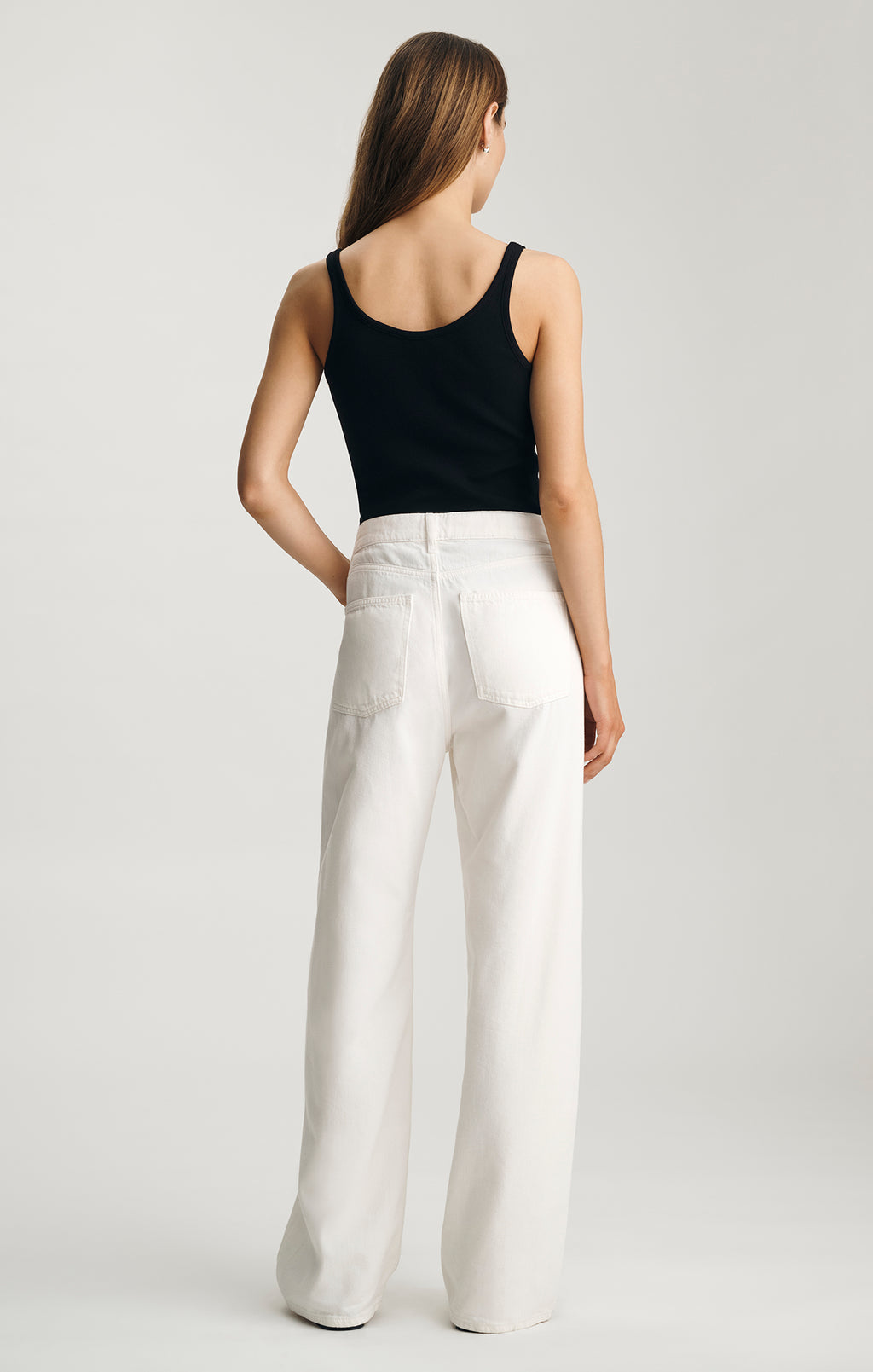 NELLA WIDE LEG IN OFF WHITE WELL BLUE - Mavi Jeans