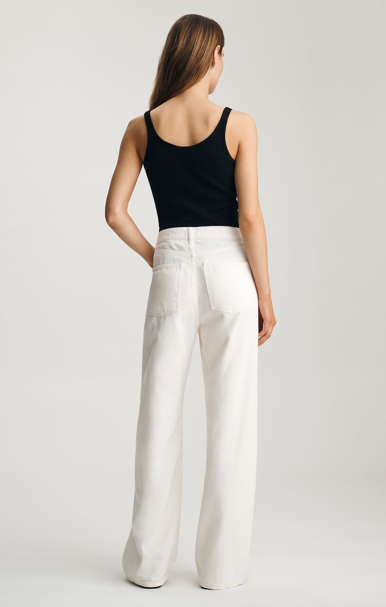 NELLA WIDE LEG IN OFF WHITE WELL BLUE - Mavi Jeans