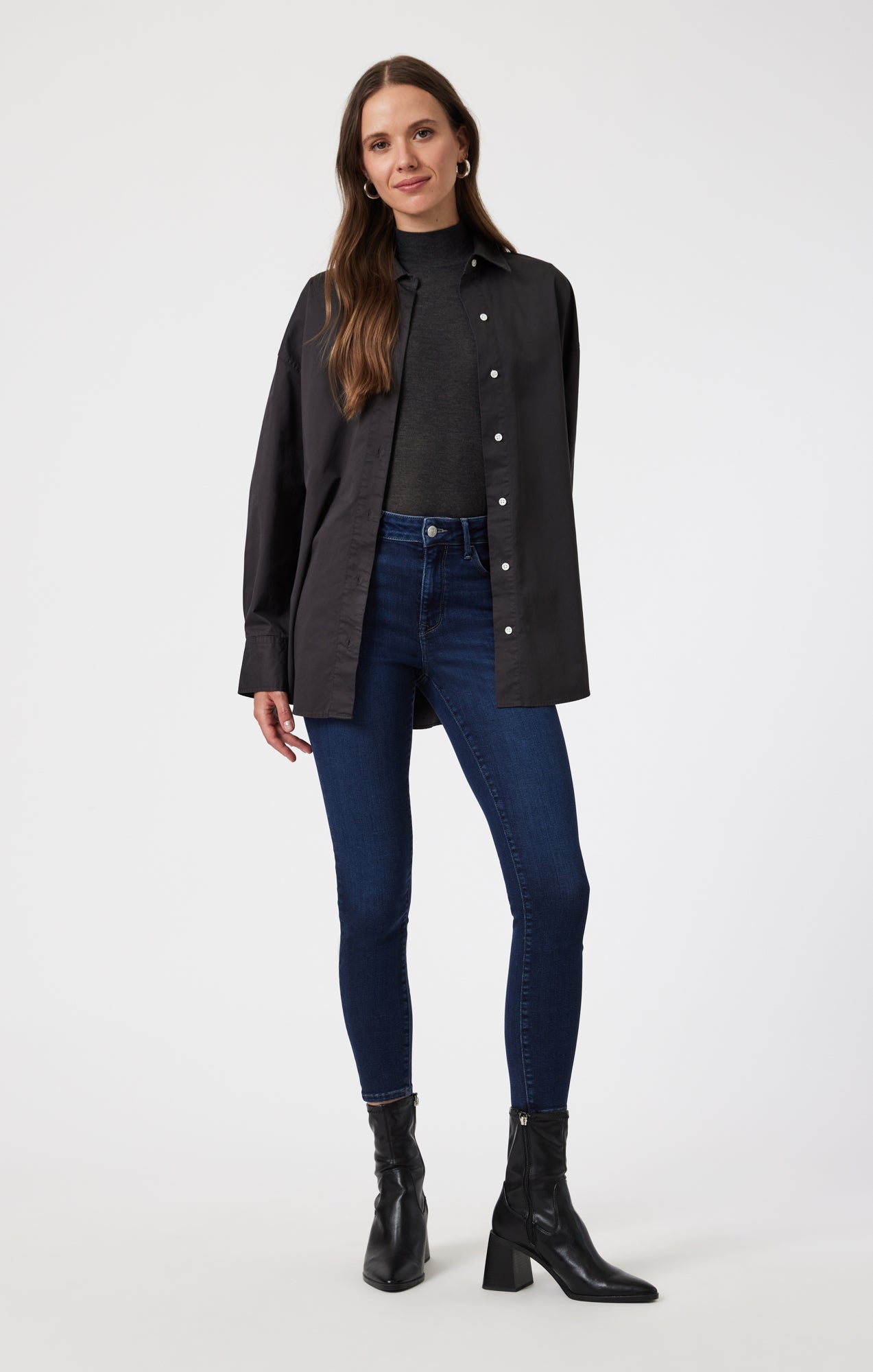 TESS SKINNY IN DARK BLUE SUPERSOFT - Mavi Jeans