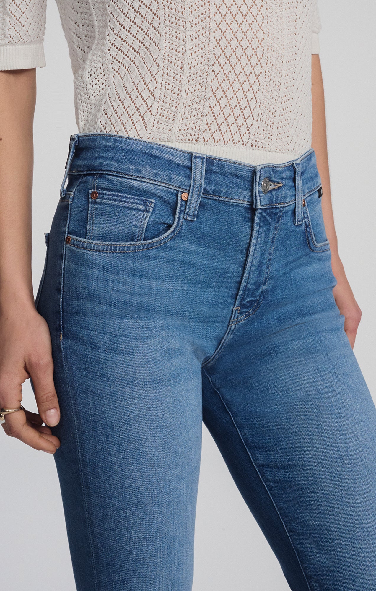 VICKY BOOTCUT IN MID BLUE FLEX BLUE - Mavi Jeans