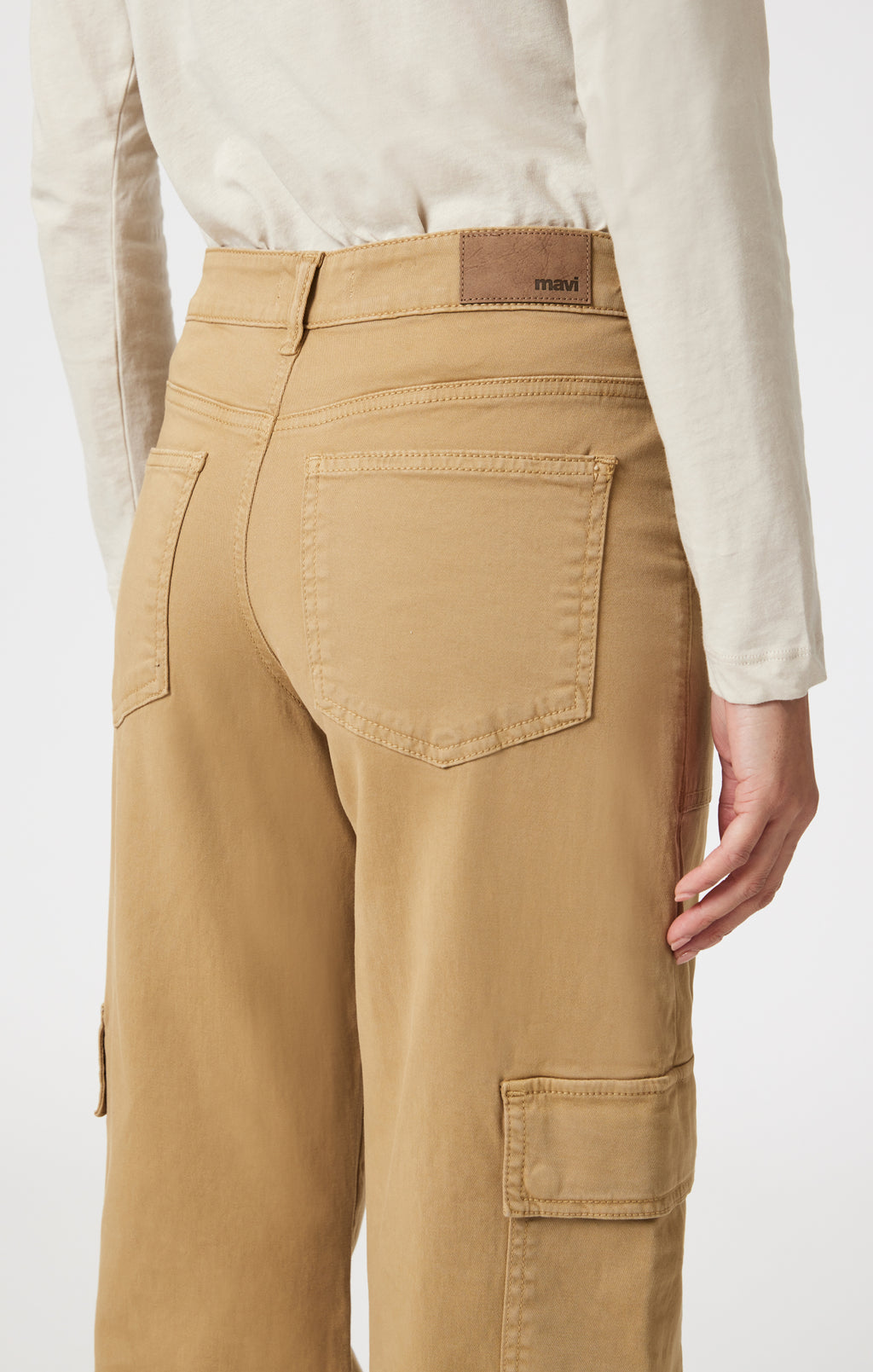 ALVA STRAIGHT LEG IN GOLDEN CASUAL TWILL - Mavi Jeans