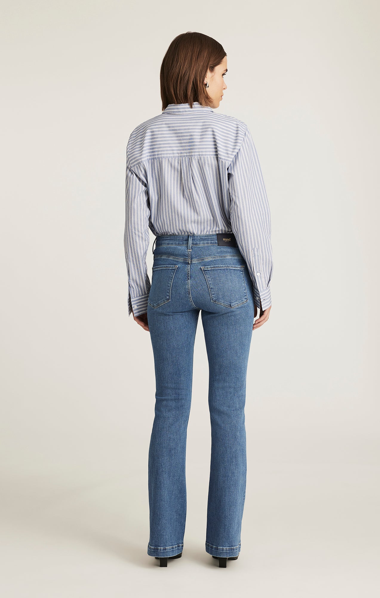 SYDNEY FLARE IN MID VINTAGE GOLD PREMIUM - Mavi Jeans