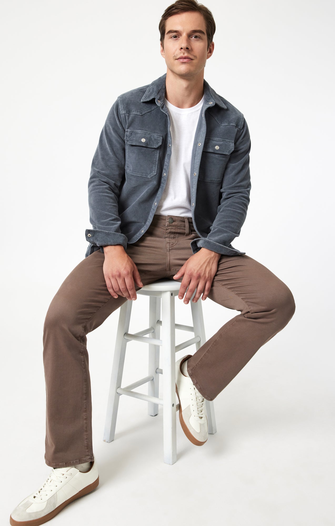 MATT RELAXED STRAIGHT LEG IN BROWN CASUAL TWILL - Mavi Jeans