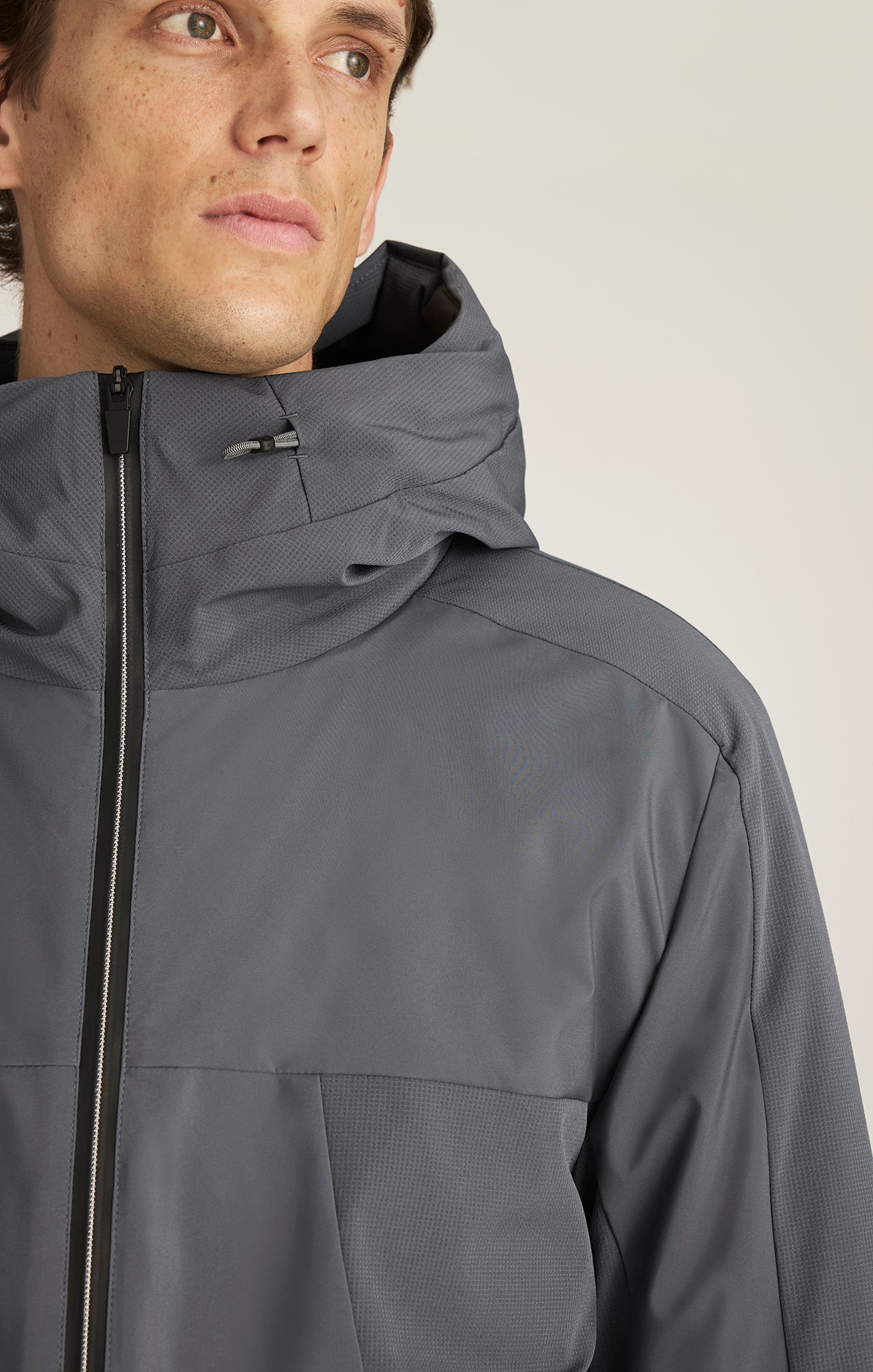 HOODED PARKA IN TURBULENCE - Mavi Jeans