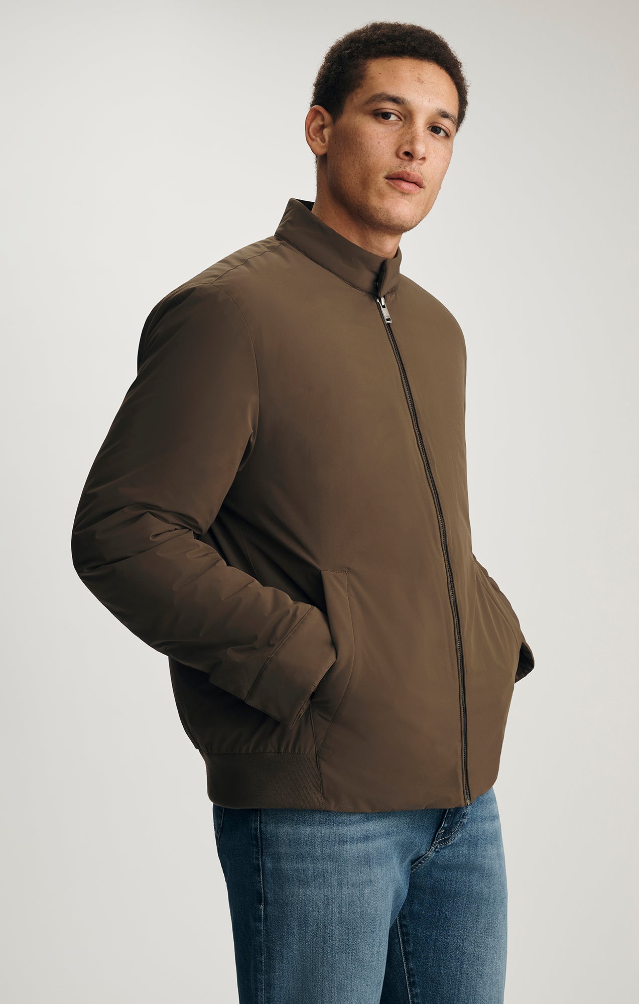 Mavi Men's Bomber Jacket In Wren – Mavi Jeans