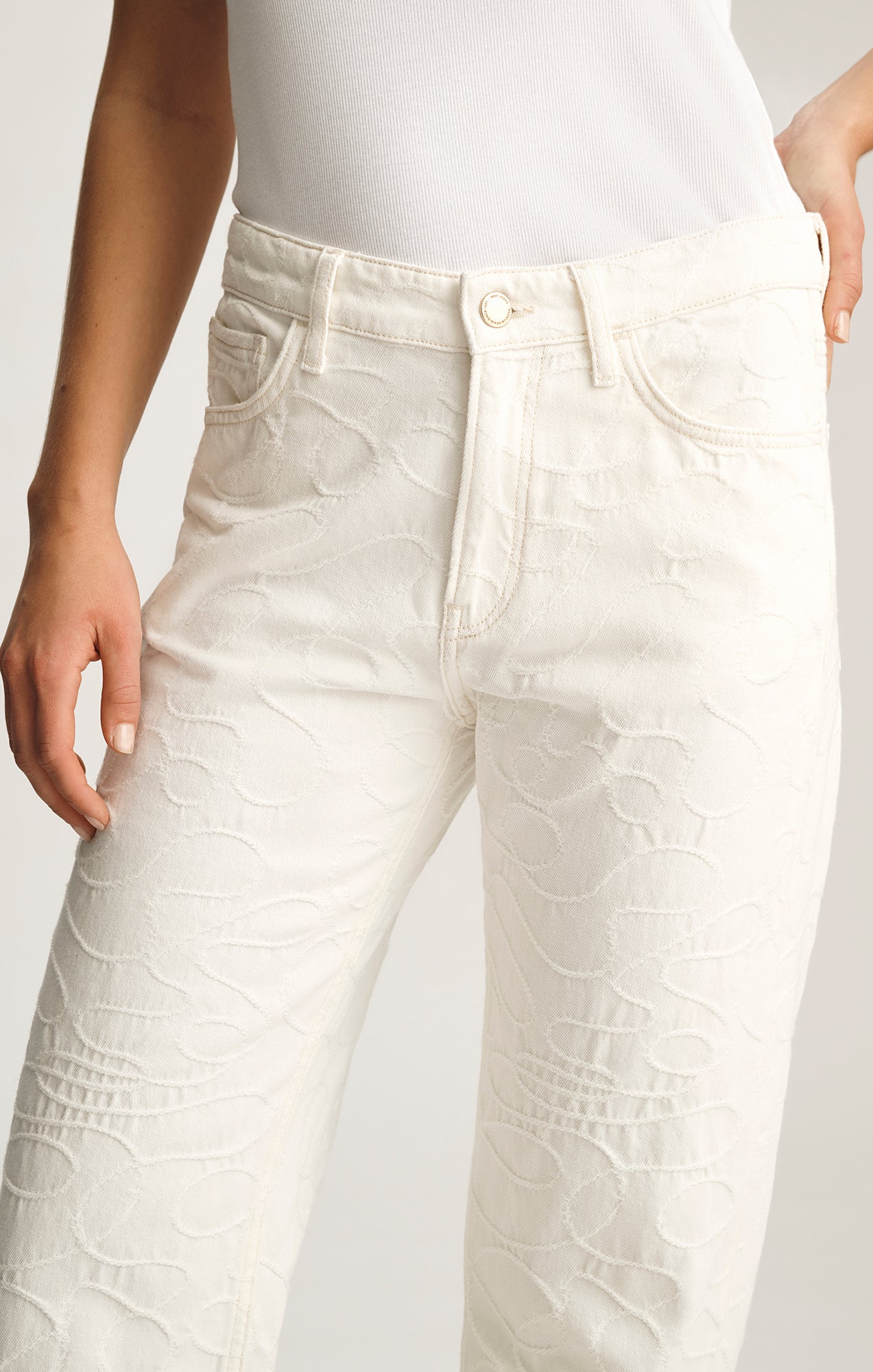 TAYLOR STRAIGHT LEG IN BEIGE DENIM - Mavi Jeans