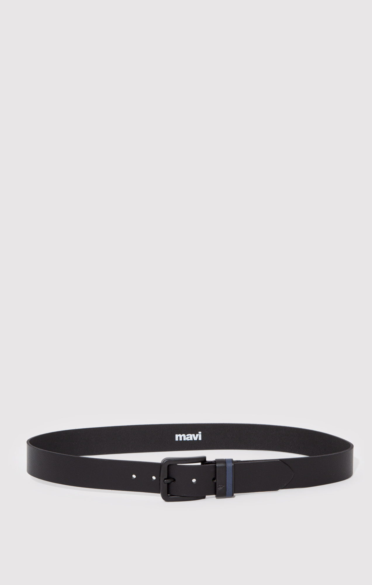 LEATHER BELT IN BLACK