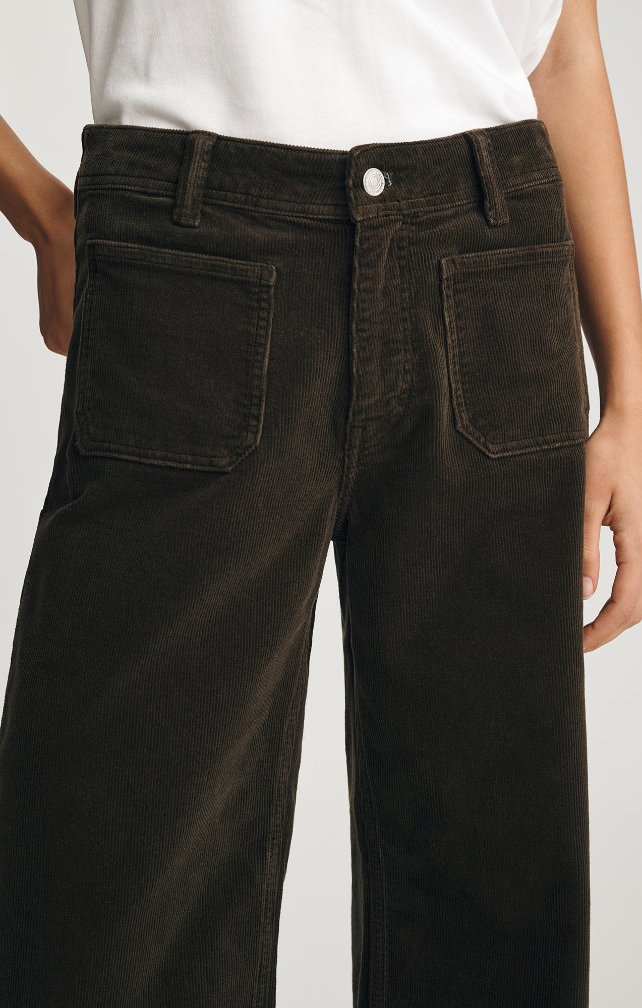 PALOMA MARINE WIDE LEG IN DOLLAR BILL CORD - Mavi Jeans