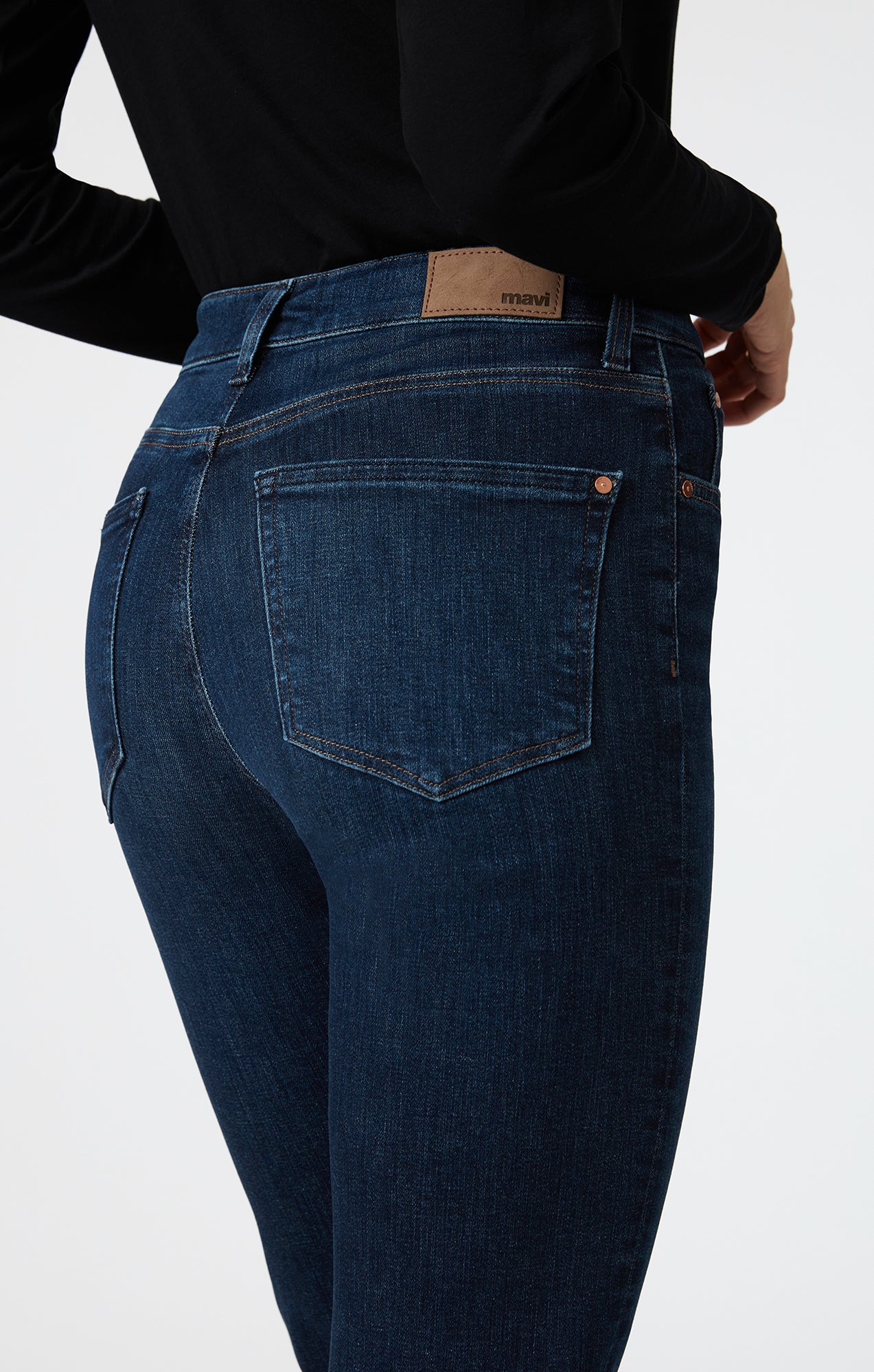 KENDRA STRAIGHT LEG IN DEEP FLEX BLUE - Mavi Jeans