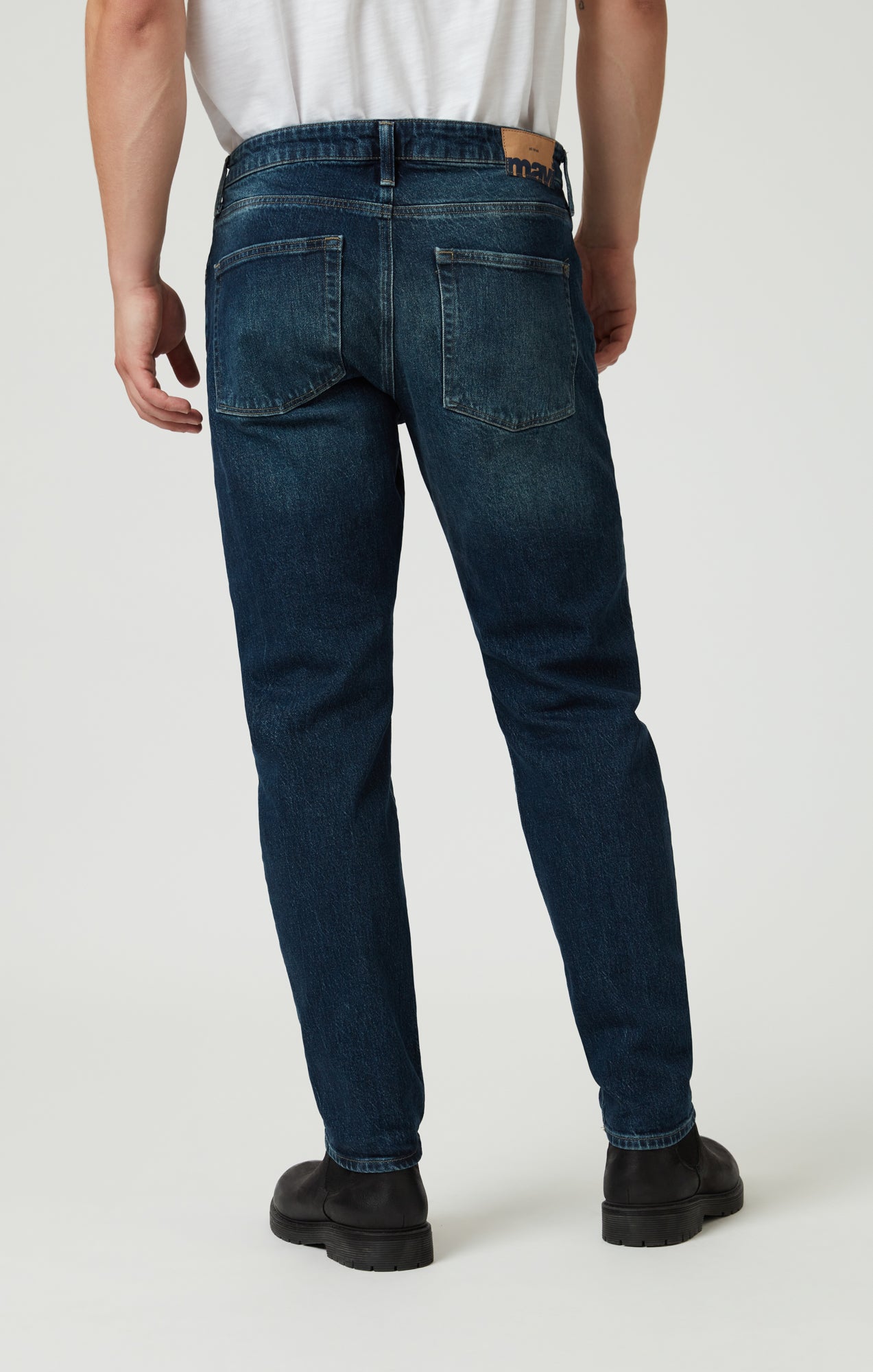 LONDON RELAXED TAPERED LEG IN DEEP BLUE DENIM - Mavi Jeans