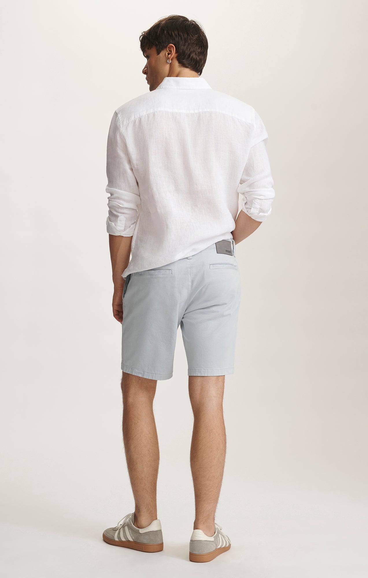 NOAH SHORTS IN ICE BLUE CASUAL TWILL - Mavi Jeans