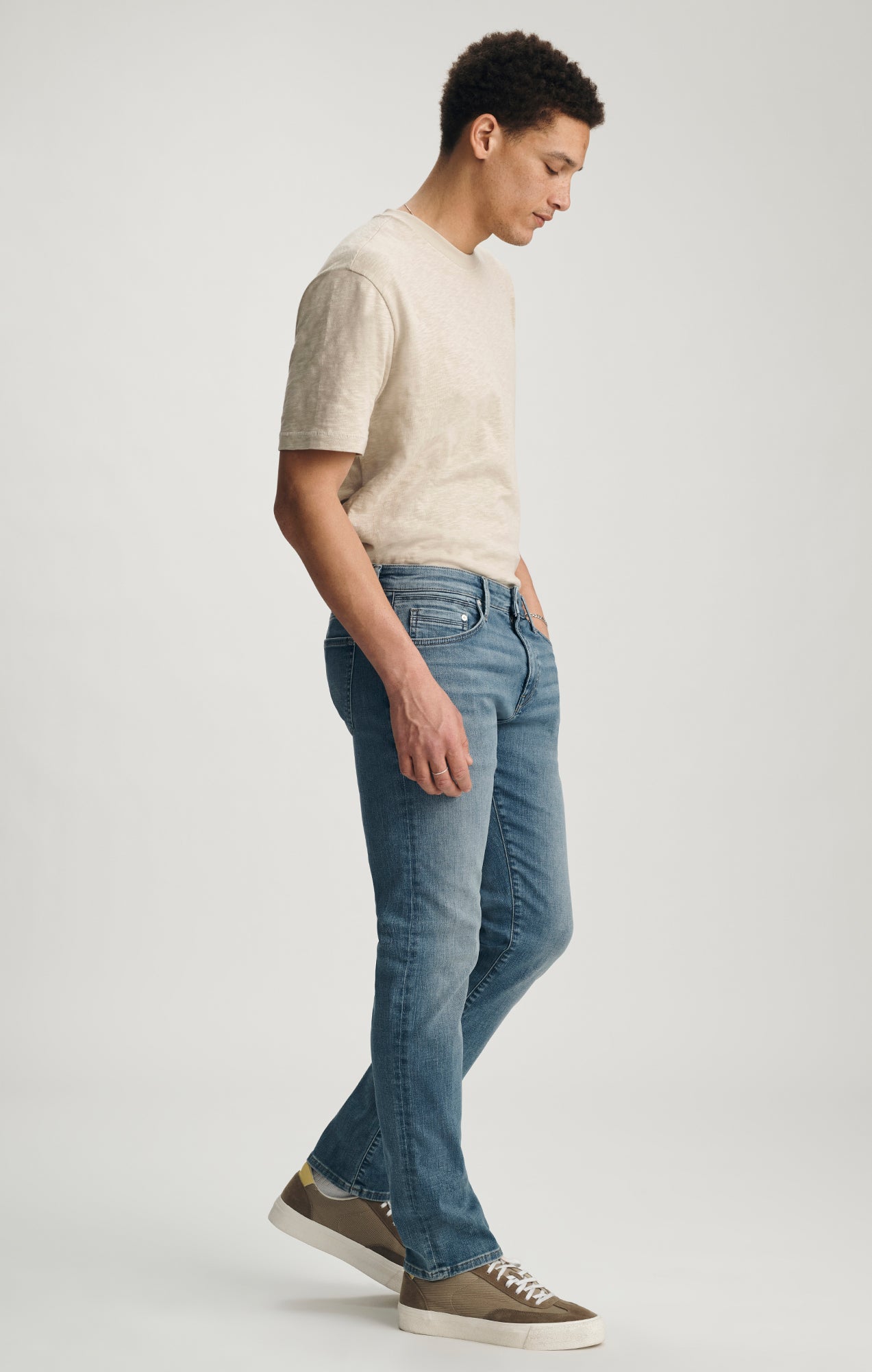JAKE SLIM LEG IN MID FOGGY ORGANIC VINTAGE - Mavi Jeans