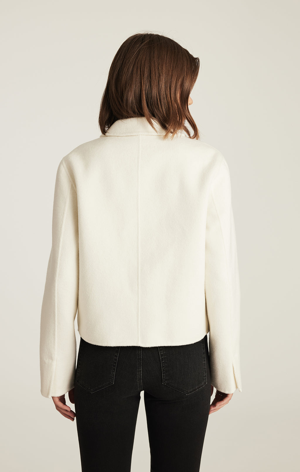 EDITION STRUCTURED JACKET IN COCONUT MILK - Mavi Jeans